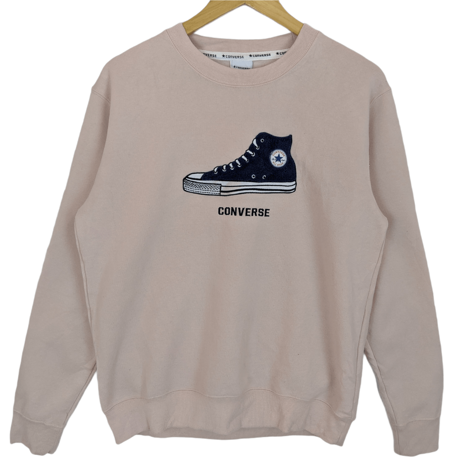 Converse CONVERSE Chuck Taylor Big Logo Jumper Sweatshirt Size US L / EU 52-54 / 3 - 2 Thumbnail