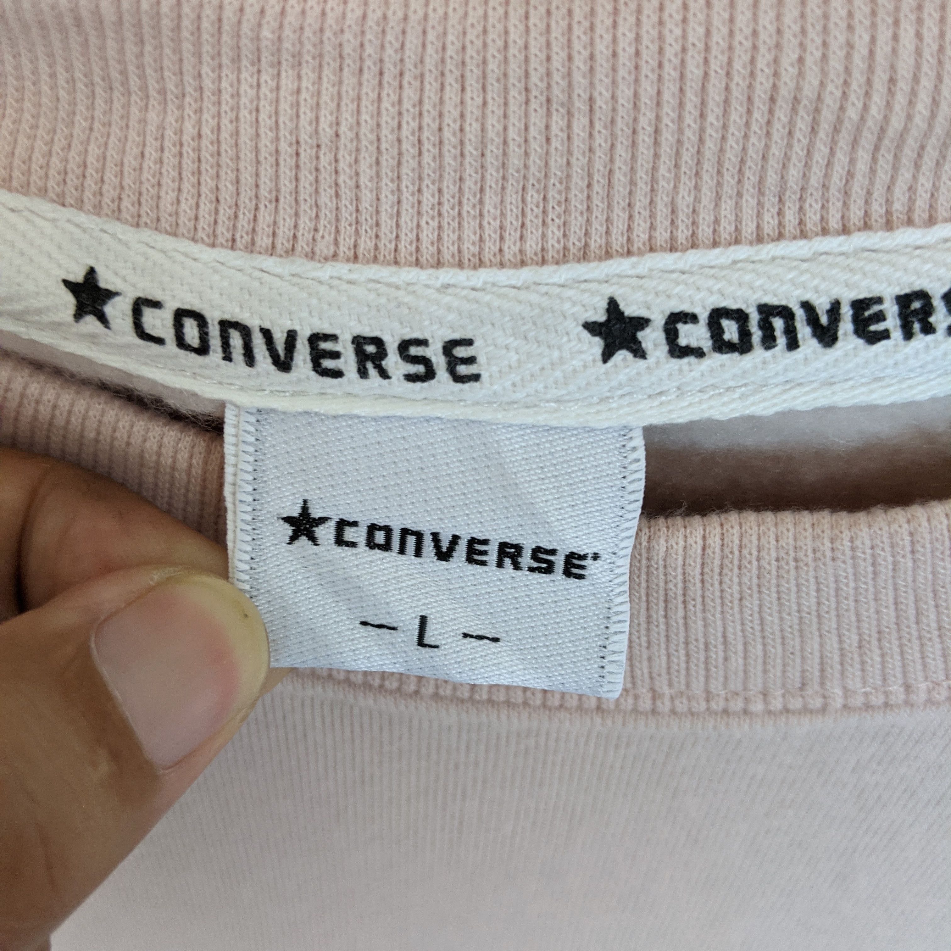 Converse CONVERSE Chuck Taylor Big Logo Jumper Sweatshirt Size US L / EU 52-54 / 3 - 9 Thumbnail