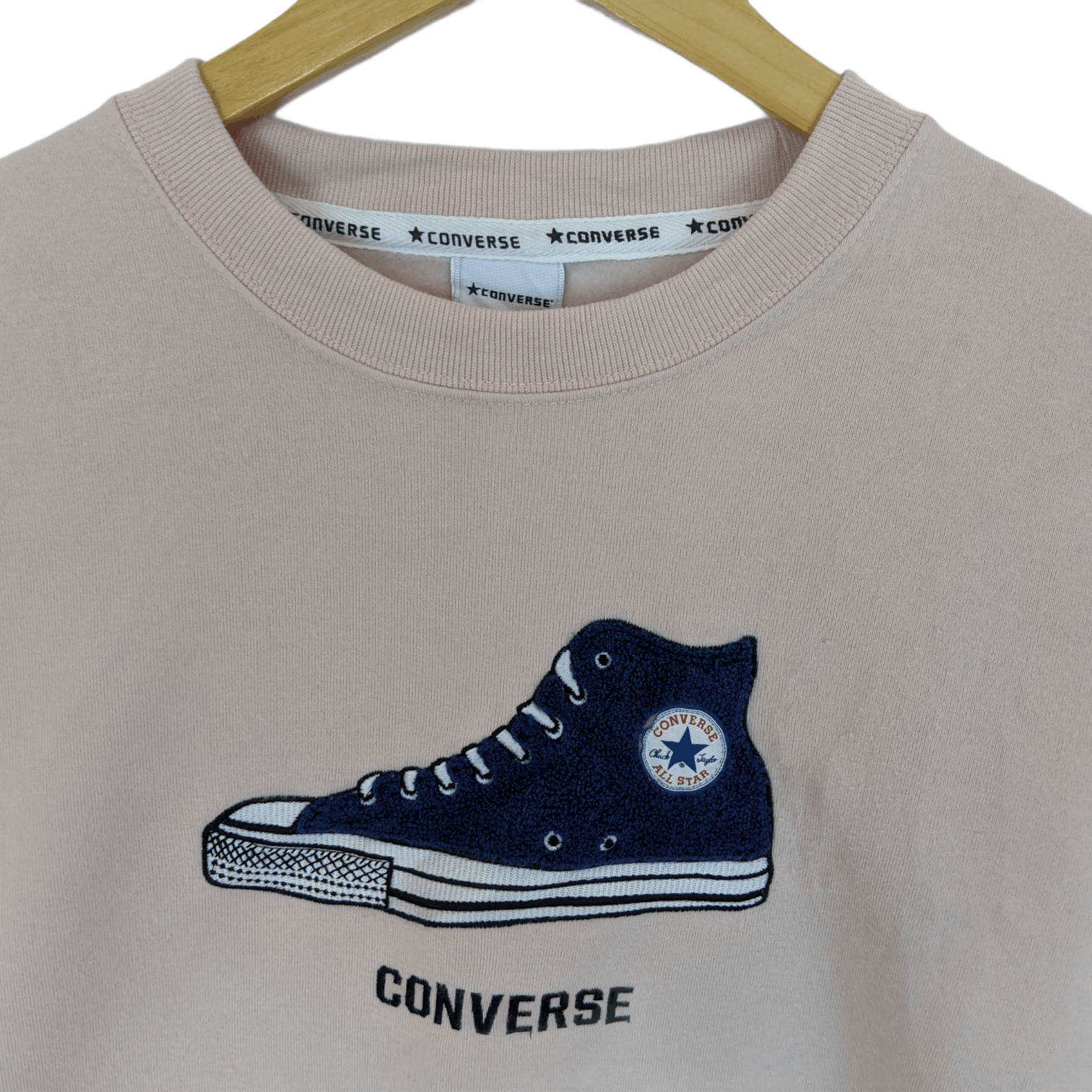 Converse CONVERSE Chuck Taylor Big Logo Jumper Sweatshirt Size US L / EU 52-54 / 3 - 4 Thumbnail