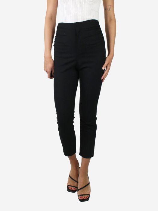 Jacquemus Black La Bomba high-rise trousers - size FR 36