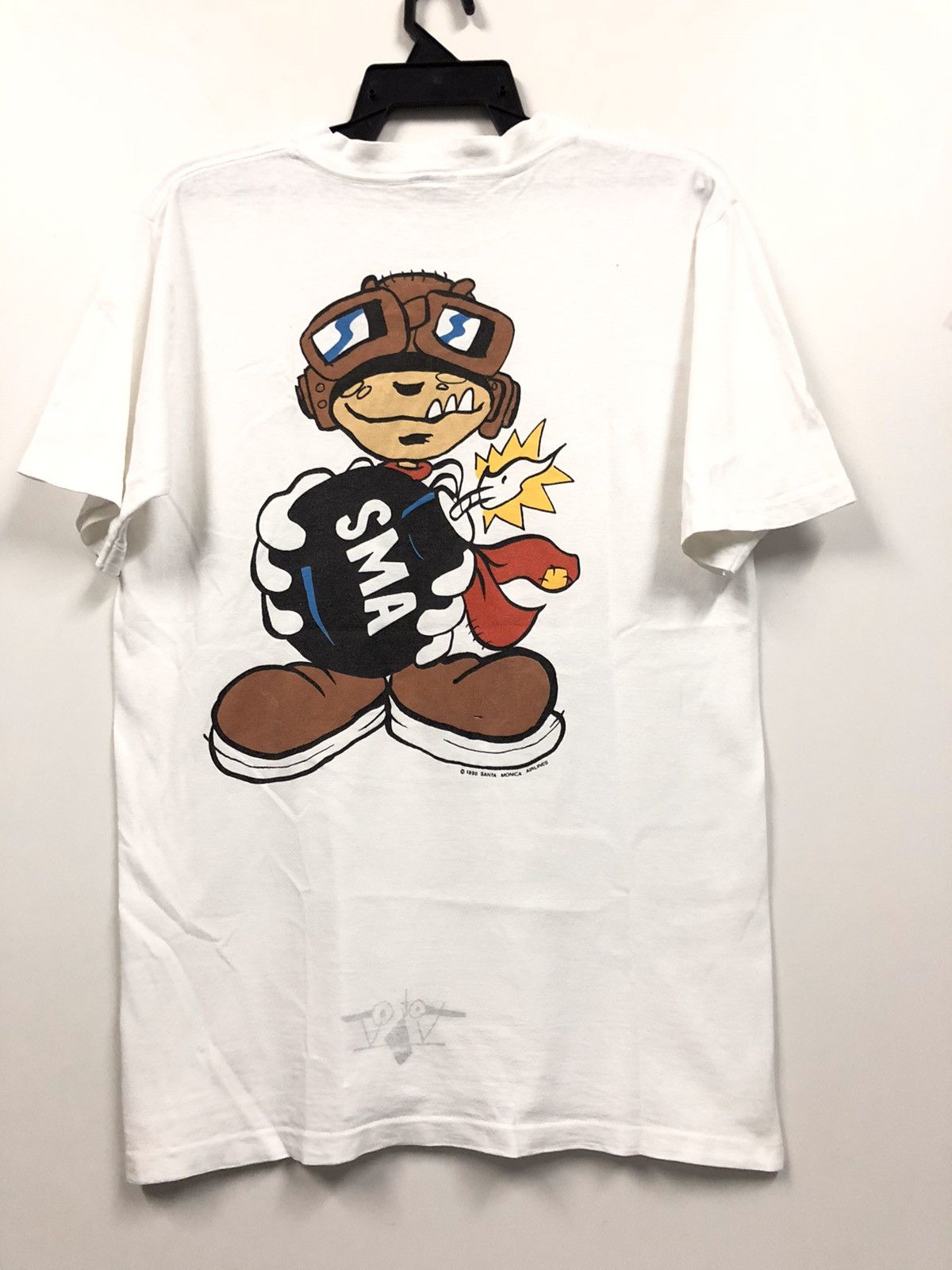 Hook-Ups × Powell Peralta × Vintage RARE Santa Monica Airlines 1990 Skateboard SMA 90s Size US L / EU 52-54 / 3 - 1 Thumbnail