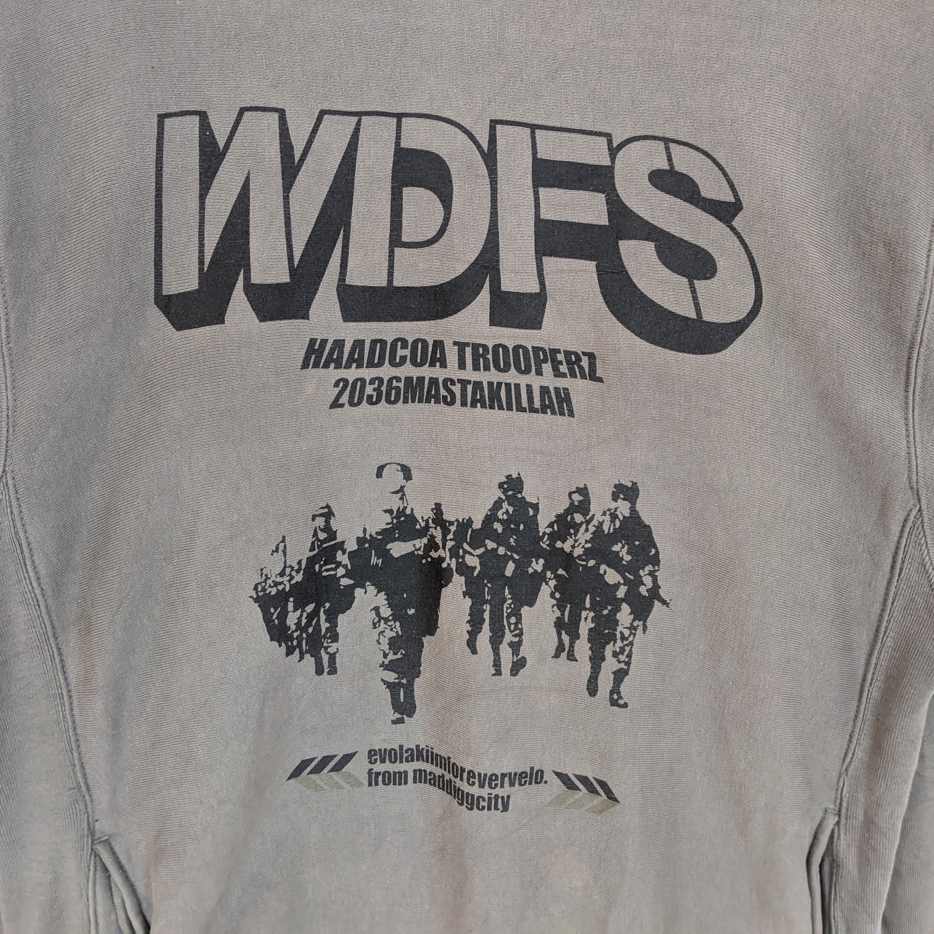 Japanese Brand BREATH feat WDFS Military Army Tactical Jumper Sweatshirt Size US L / EU 52-54 / 3 - 8 Thumbnail