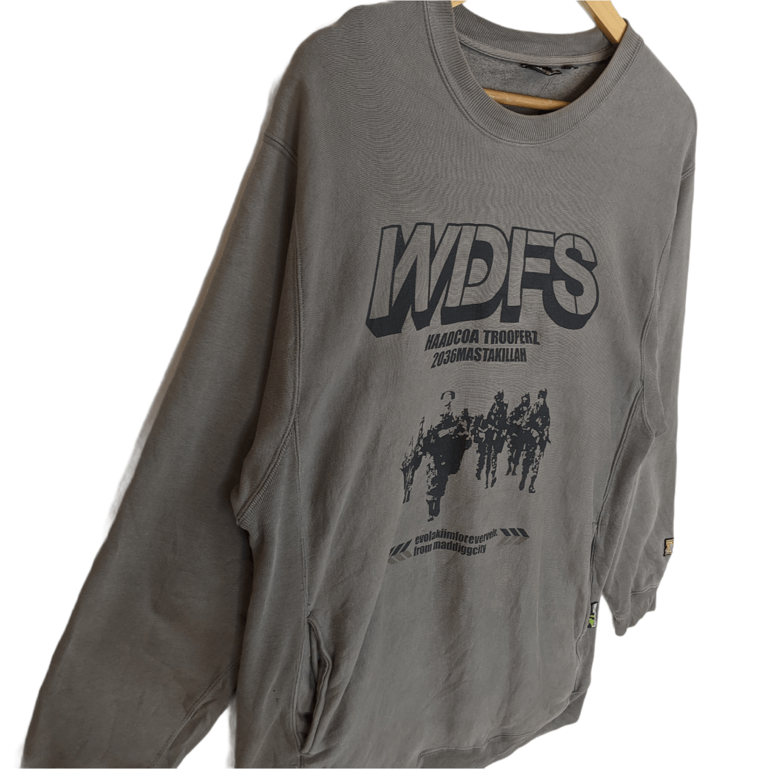 Japanese Brand BREATH feat WDFS Military Army Tactical Jumper Sweatshirt Size US L / EU 52-54 / 3 - 3 Thumbnail