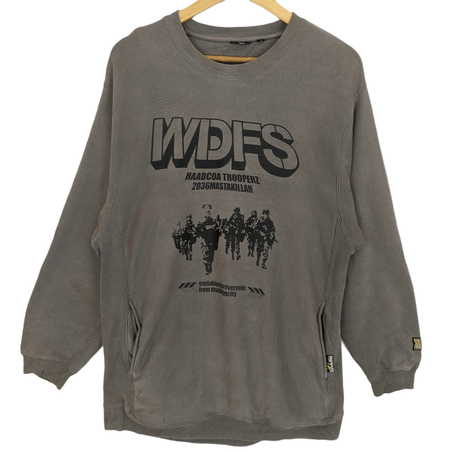 Japanese Brand BREATH feat WDFS Military Army Tactical Jumper Sweatshirt Size US L / EU 52-54 / 3 - 2 Thumbnail