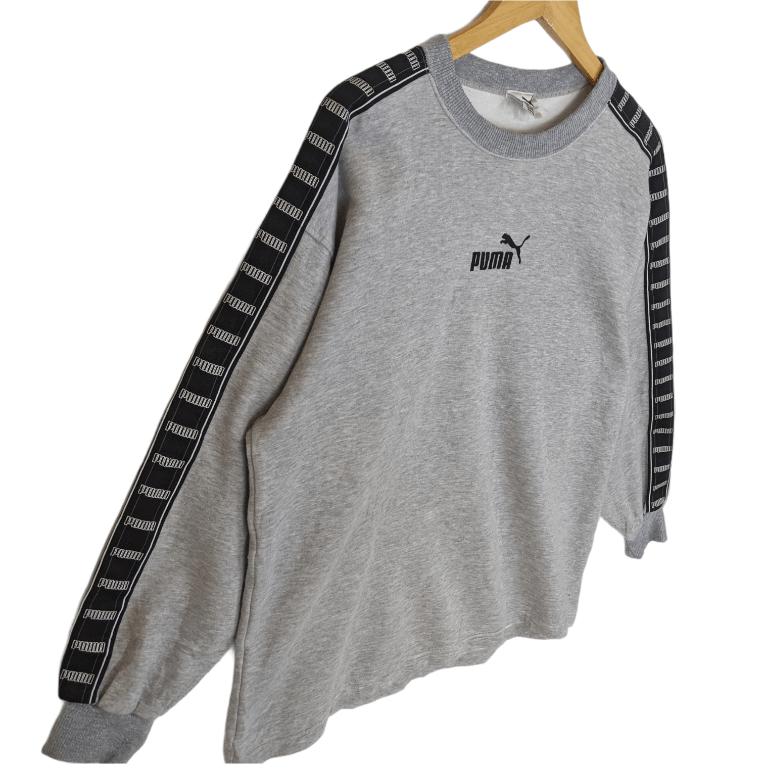 Puma Vintage 2000's PUMA Sidetape Jumper Sweatshirt Size US M / EU 48-50 / 2 - 3 Thumbnail
