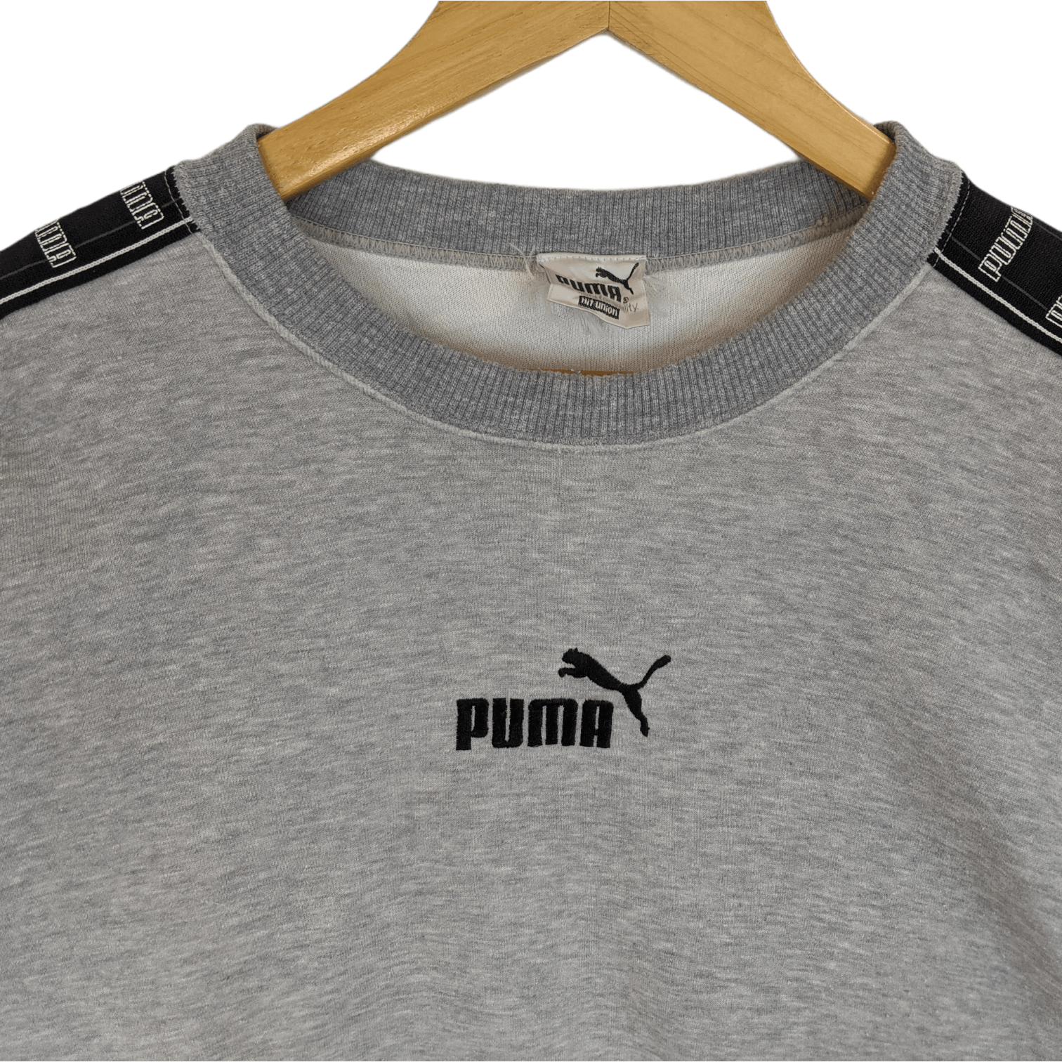 Puma Vintage 2000's PUMA Sidetape Jumper Sweatshirt Size US M / EU 48-50 / 2 - 4 Thumbnail