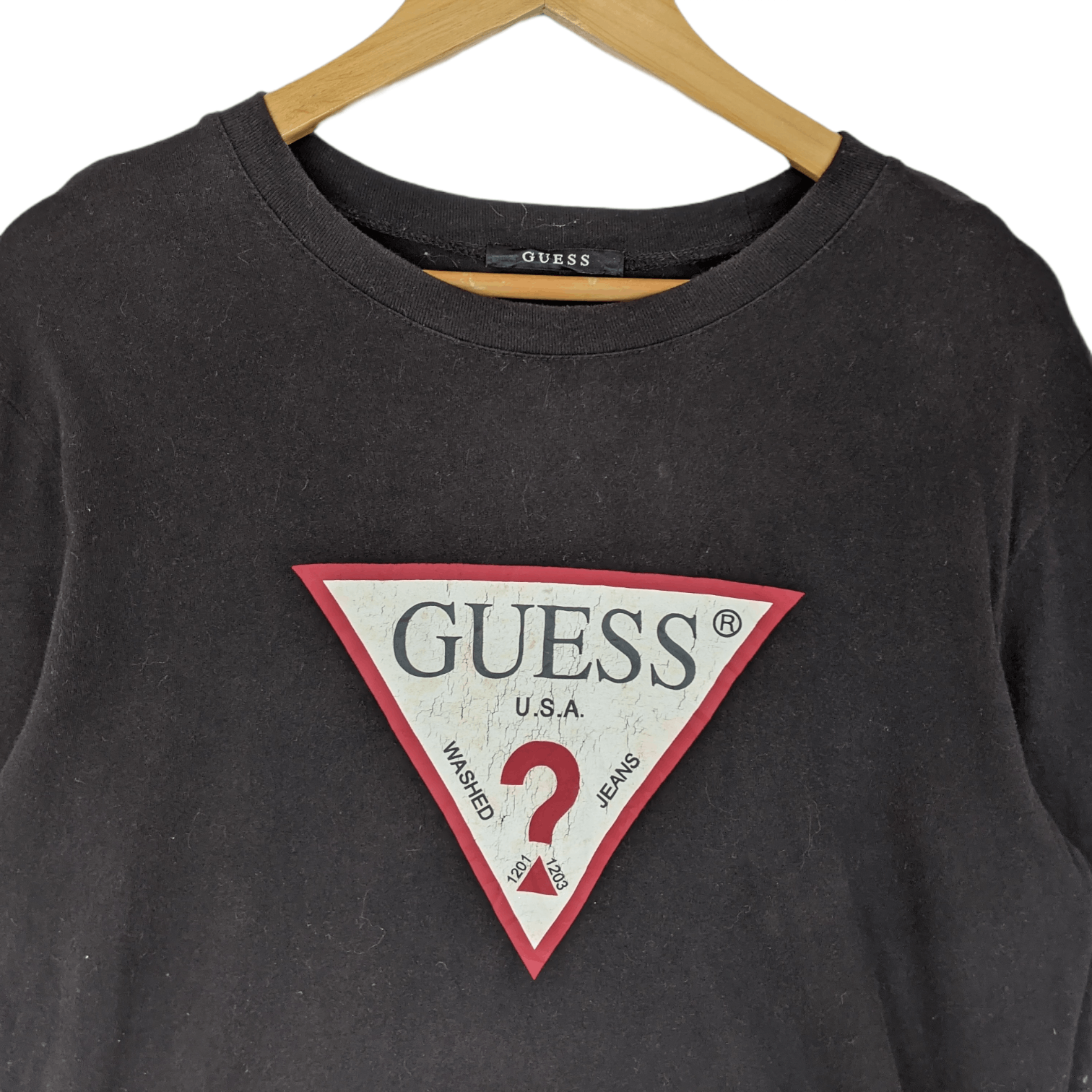 Guess GUESS Long Sleeve T-Shirt Size US L / EU 52-54 / 3 - 4 Thumbnail