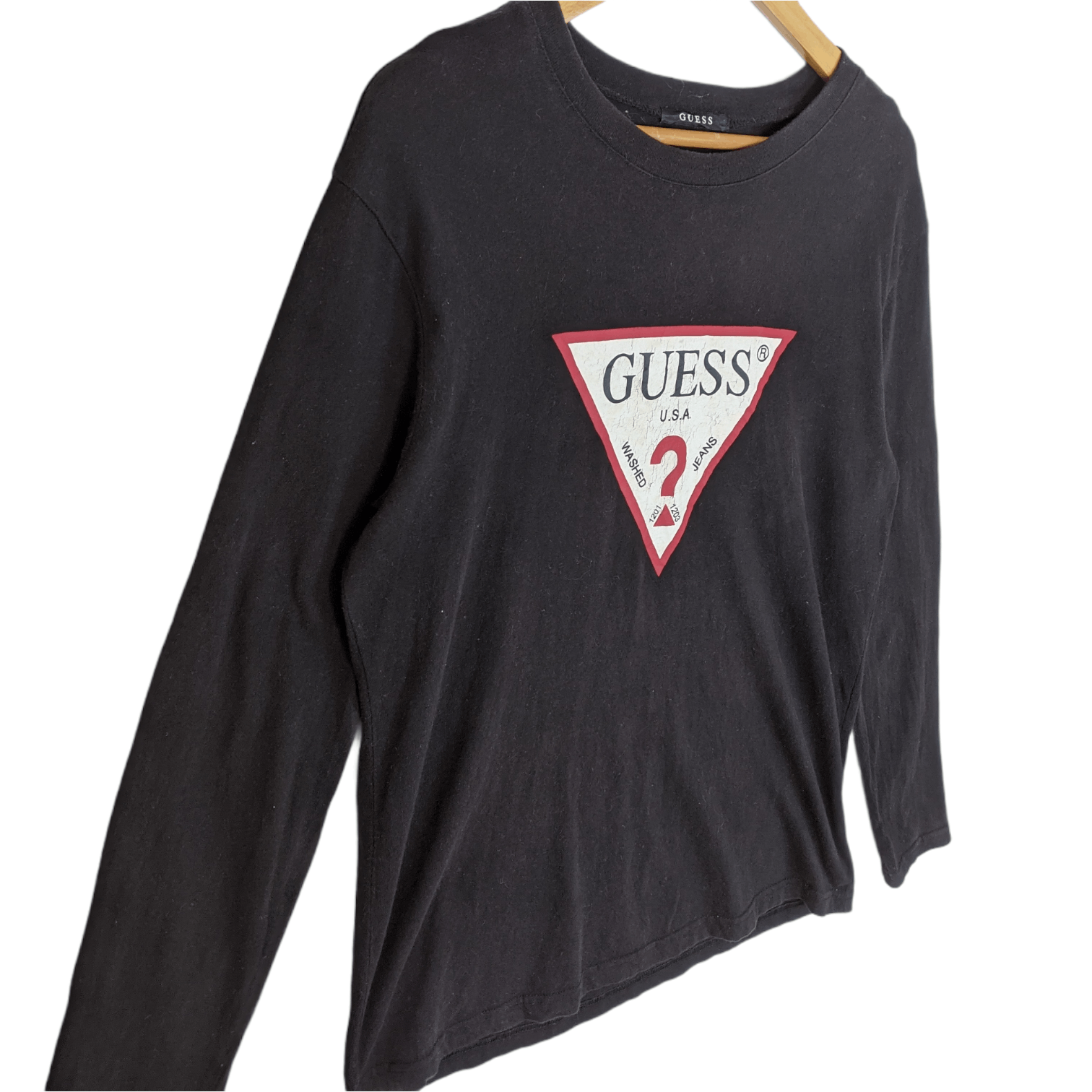 Guess GUESS Long Sleeve T-Shirt Size US L / EU 52-54 / 3 - 3 Thumbnail
