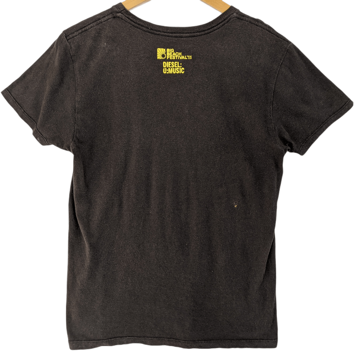 Band Tees × Diesel × Rap Tees DIESEL x FATBOY SLIM 2011 Big Beach Festival T-Shirt Size US XS / EU 42 / 0 - 6 Thumbnail