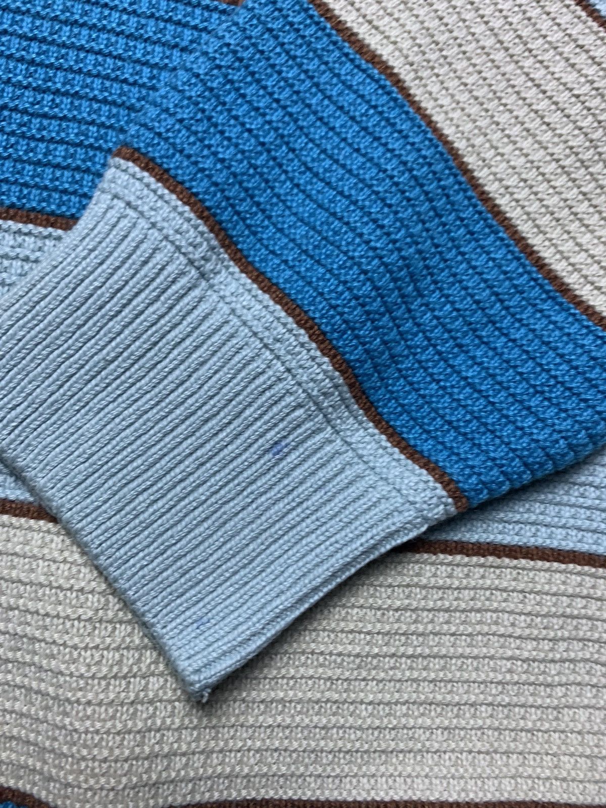 Lacoste × Vintage Vintage Lacoste sweater striped blue rare size S Size US S / EU 44-46 / 1 - 10 Thumbnail