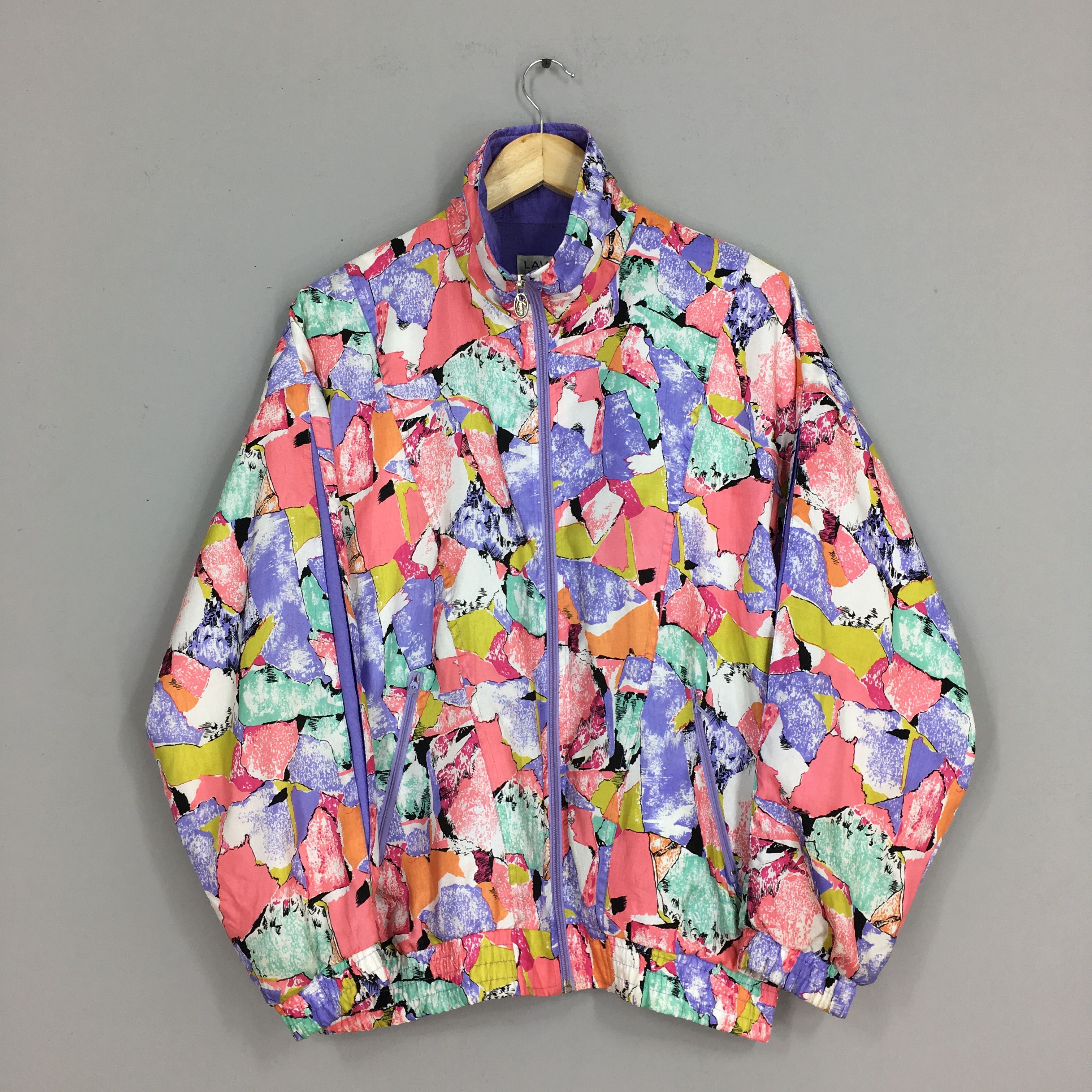 image of Art x Vintage Baroque Jacket Medium Retro 90's Abstract, Men's