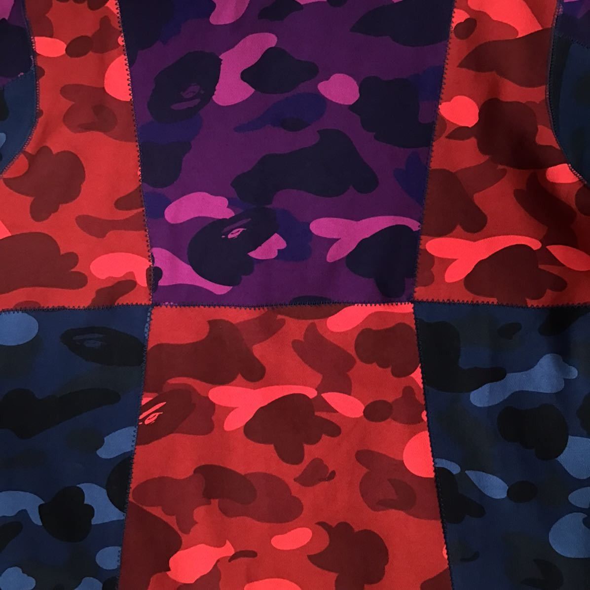 Bape BAPE Crazy camo full zip hoodie Size US L / EU 52-54 / 3 - 6 Thumbnail