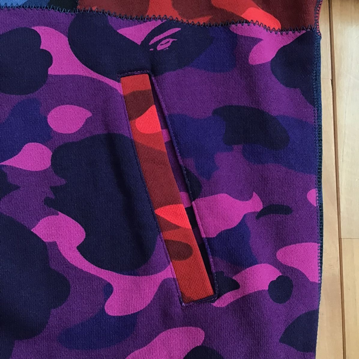 Bape BAPE Crazy camo full zip hoodie Size US L / EU 52-54 / 3 - 5 Thumbnail