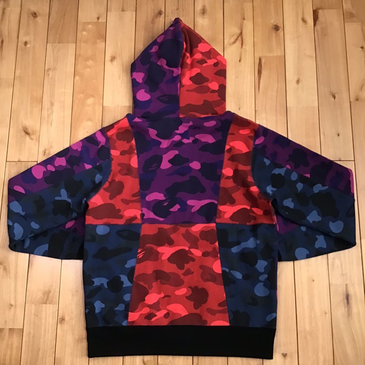 Bape BAPE Crazy camo full zip hoodie Size US L / EU 52-54 / 3 - 2 Thumbnail