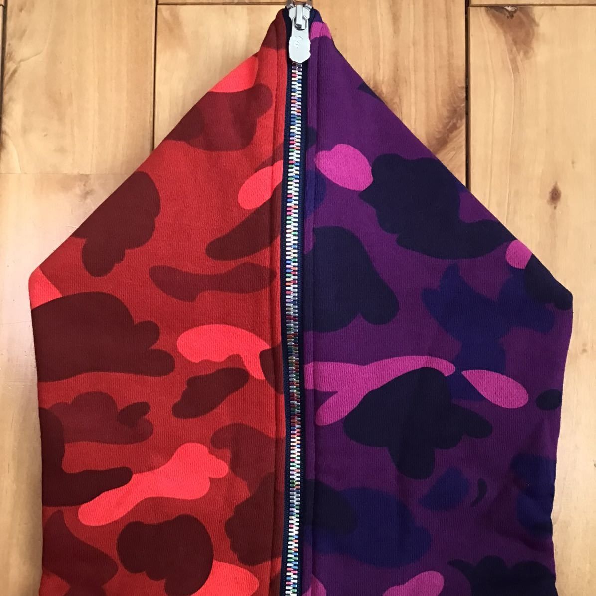 Bape BAPE Crazy camo full zip hoodie Size US L / EU 52-54 / 3 - 3 Thumbnail