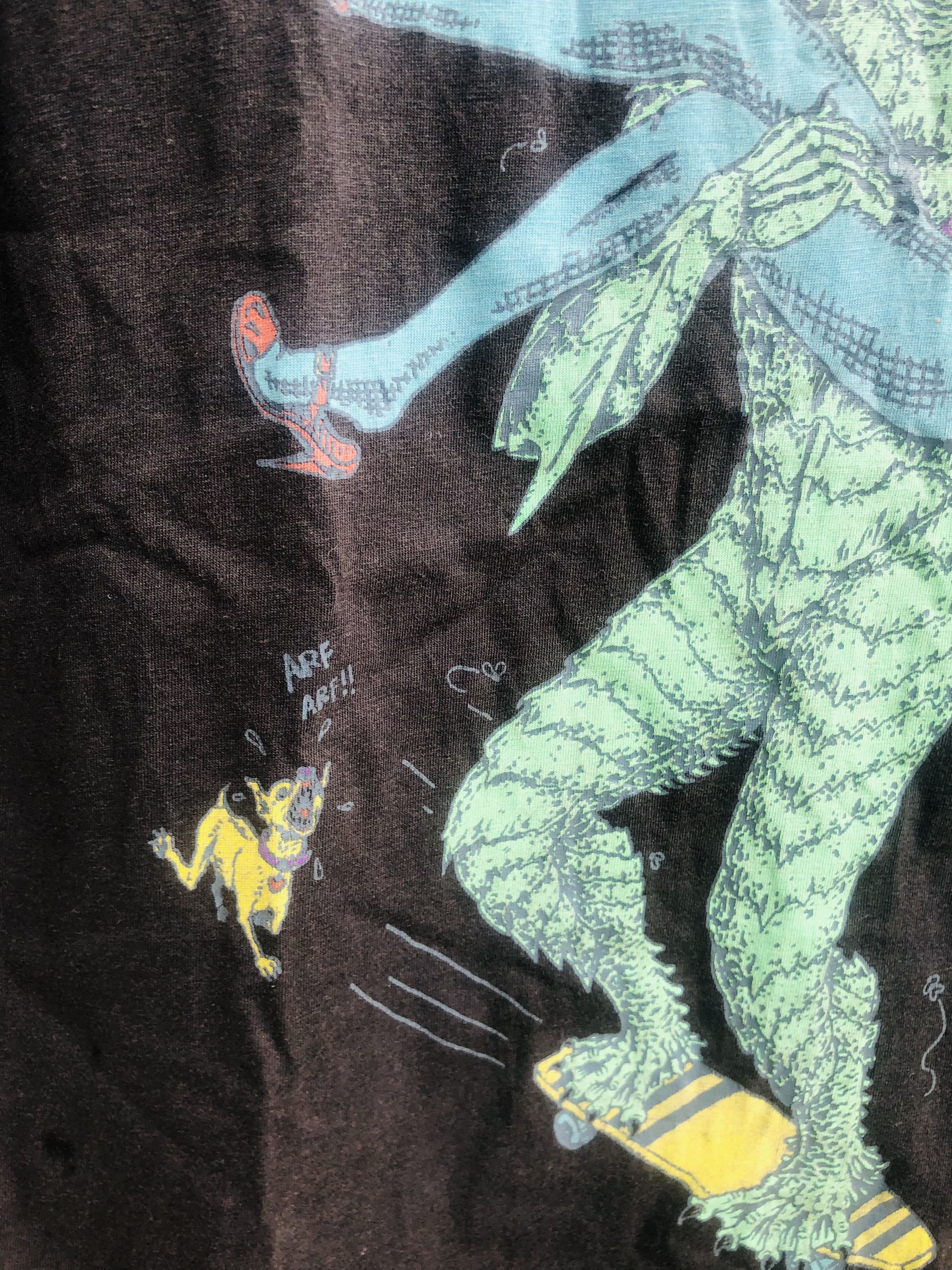 Japanese Brand × Vintage Vintage Monster Vs Pretty Women Lucky Me Shirt Size US M / EU 48-50 / 2 - 7 Thumbnail