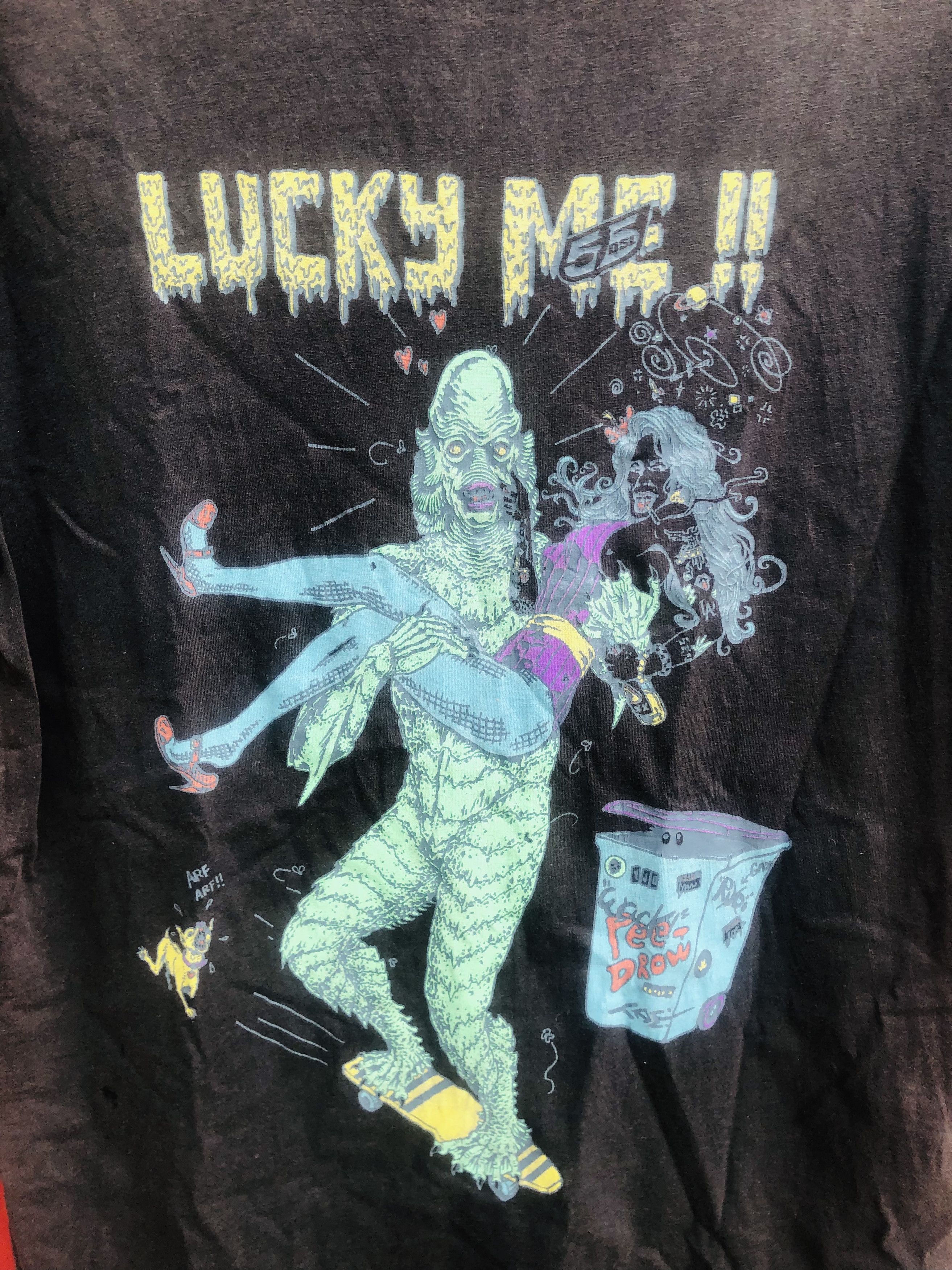 Japanese Brand × Vintage Vintage Monster Vs Pretty Women Lucky Me Shirt Size US M / EU 48-50 / 2 - 5 Thumbnail