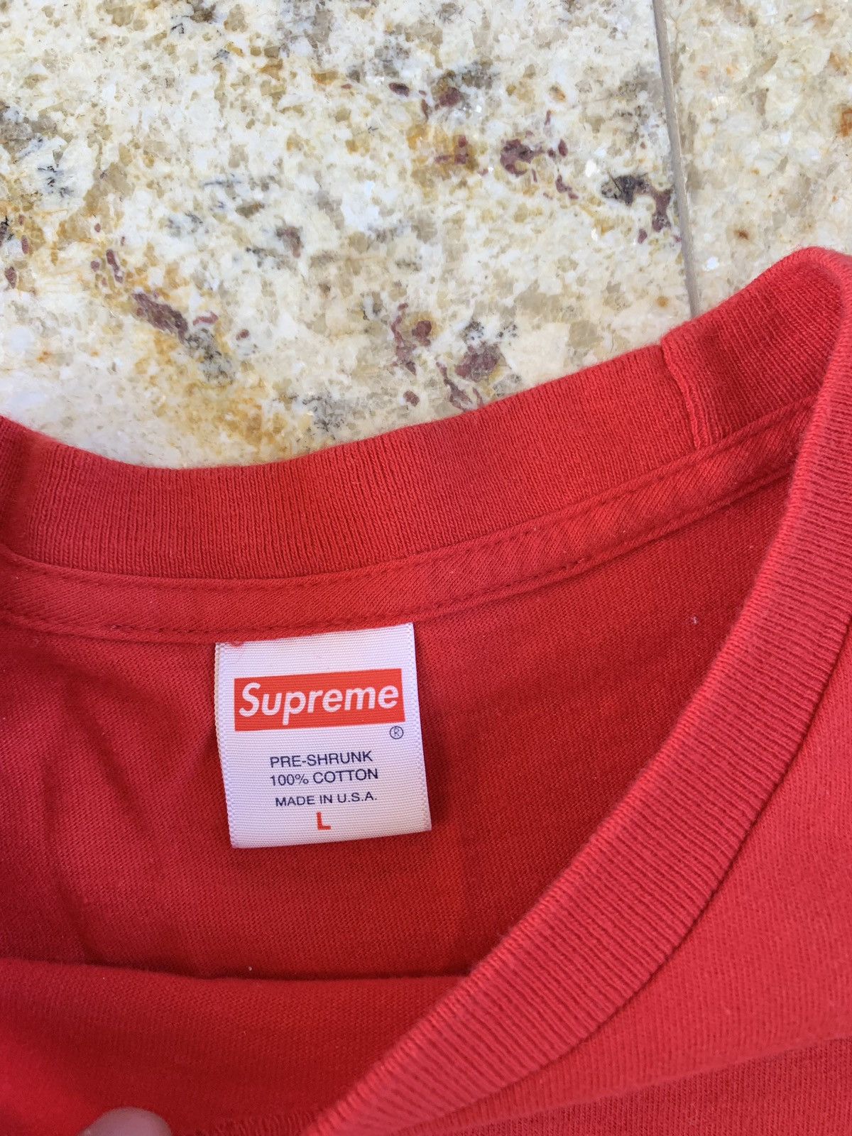 Supreme Michael Jackson Red Portrait Tee, SS Size US L / EU 52-54 / 3 - 7 Thumbnail