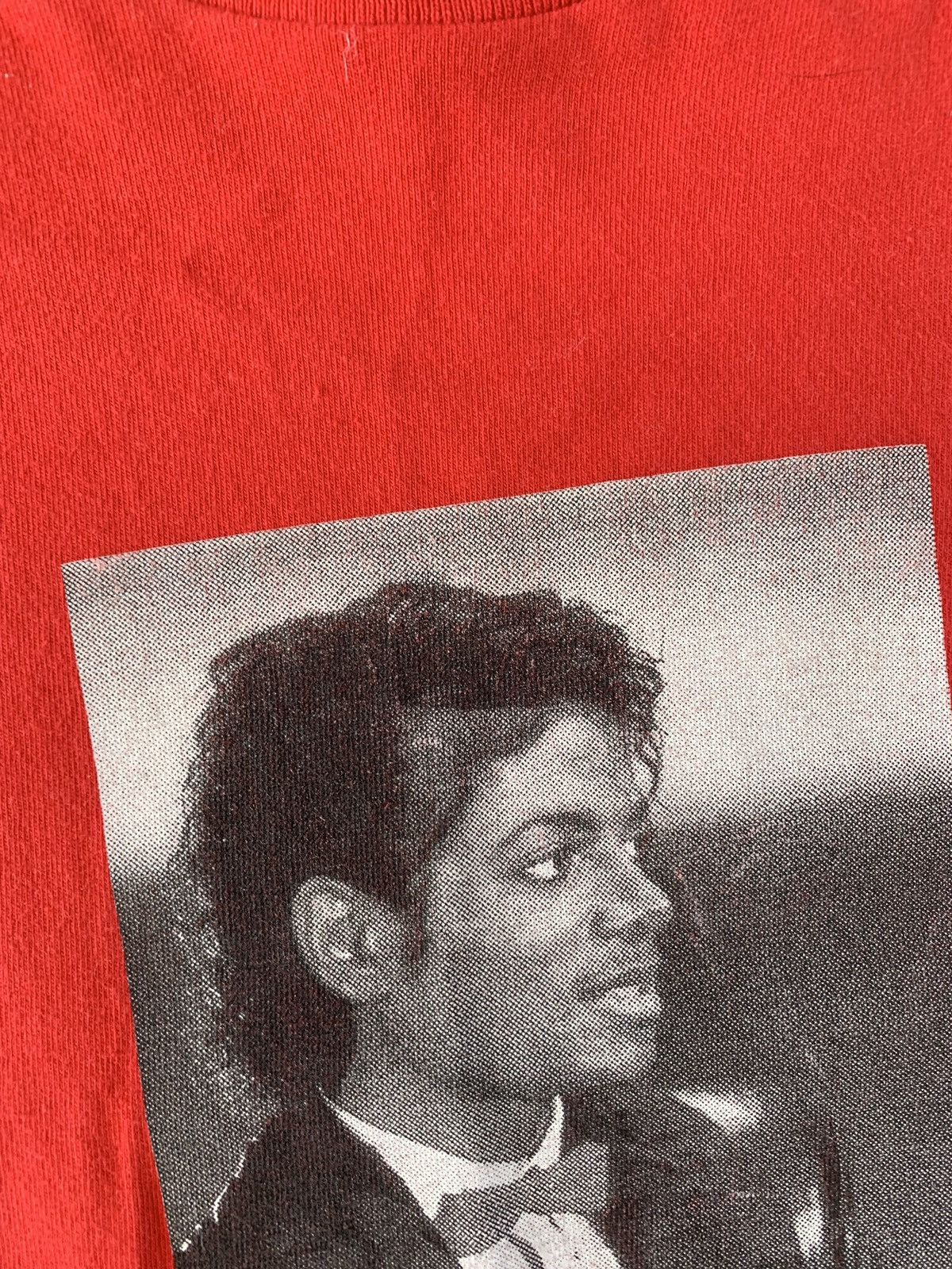 Supreme Michael Jackson Red Portrait Tee, SS Size US L / EU 52-54 / 3 - 8 Thumbnail