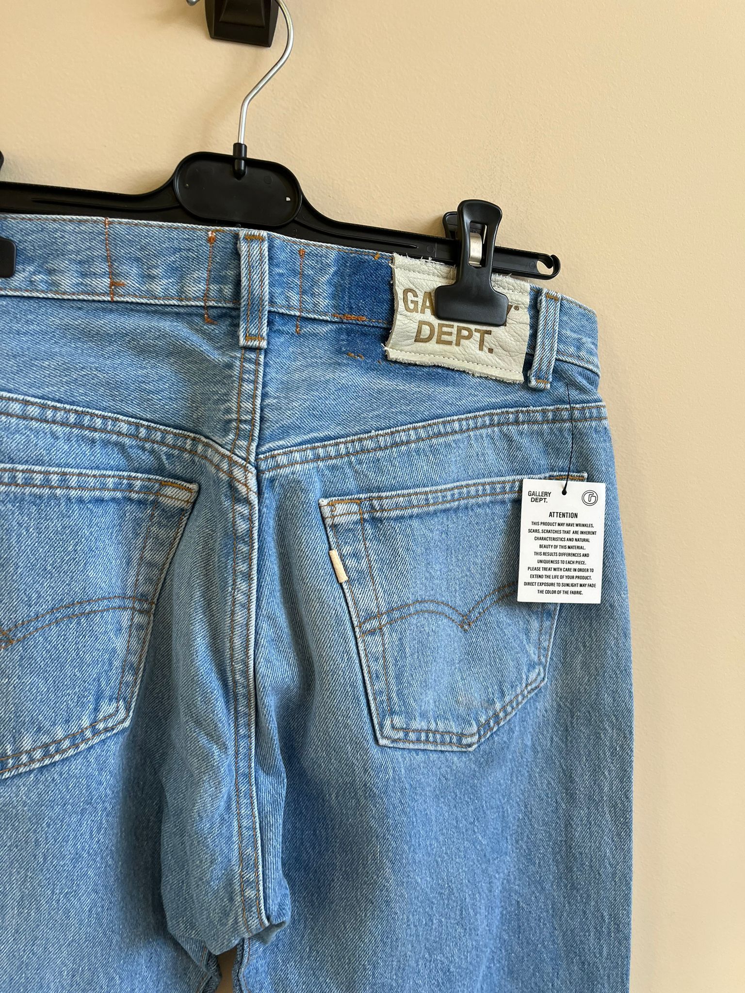 Gallery Dept. o1rshd Denim Jeans in Blue Size US 31 - 14 Thumbnail