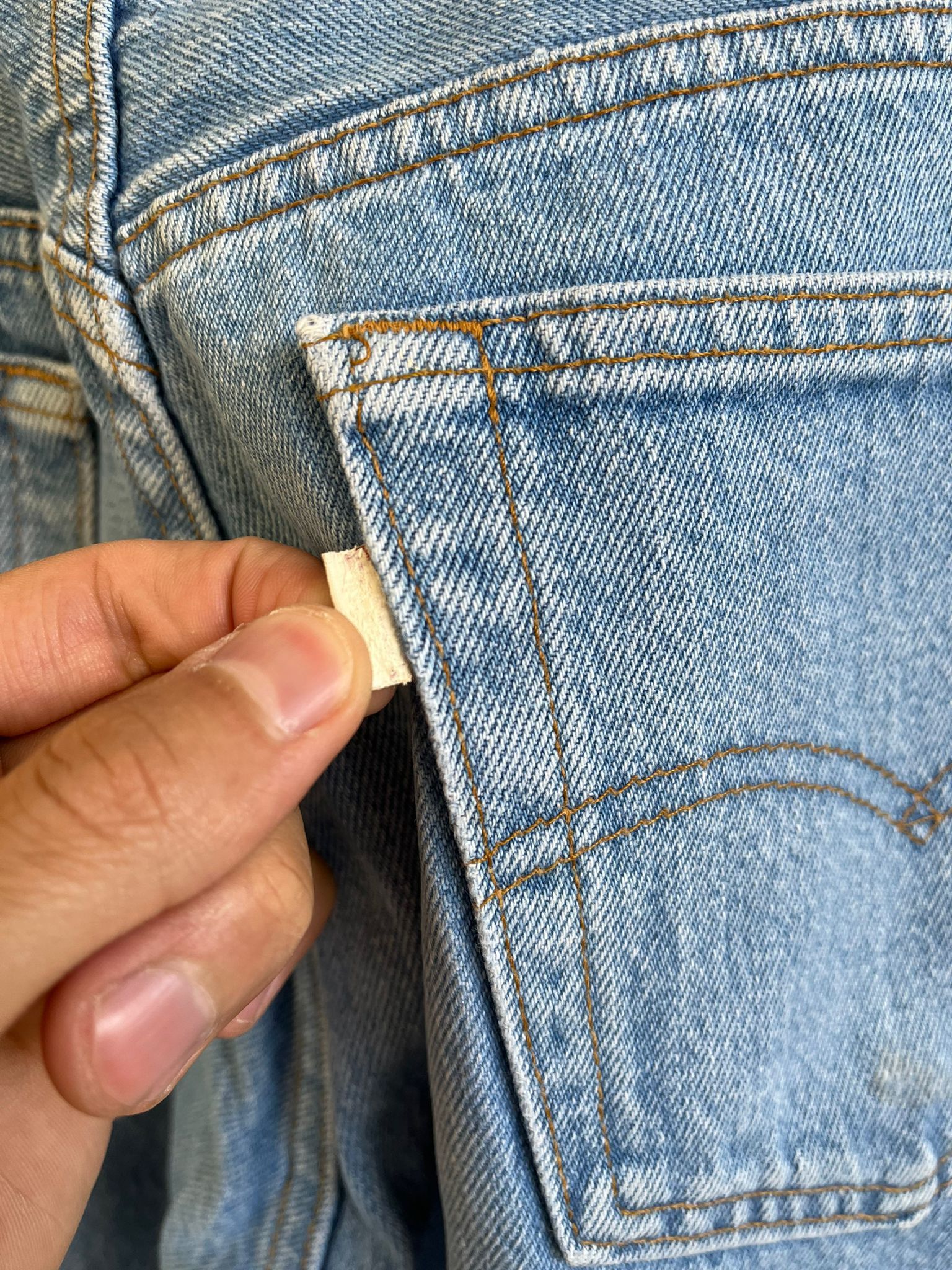 Gallery Dept. o1rshd Denim Jeans in Blue Size US 31 - 16 Thumbnail