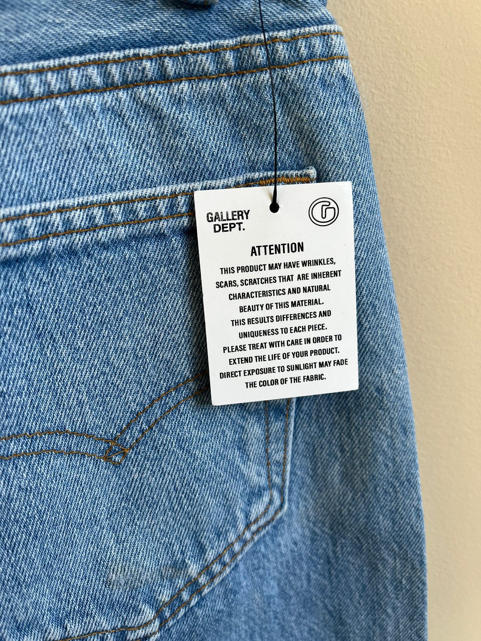 Gallery Dept. o1rshd Denim Jeans in Blue Size US 31 - 15 Thumbnail