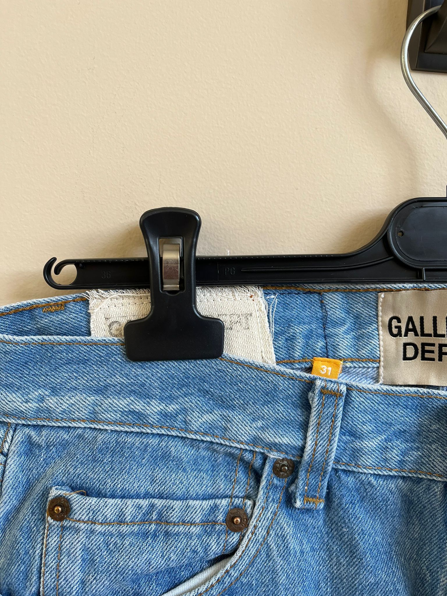 Gallery Dept. o1rshd Denim Jeans in Blue Size US 31 - 10 Thumbnail