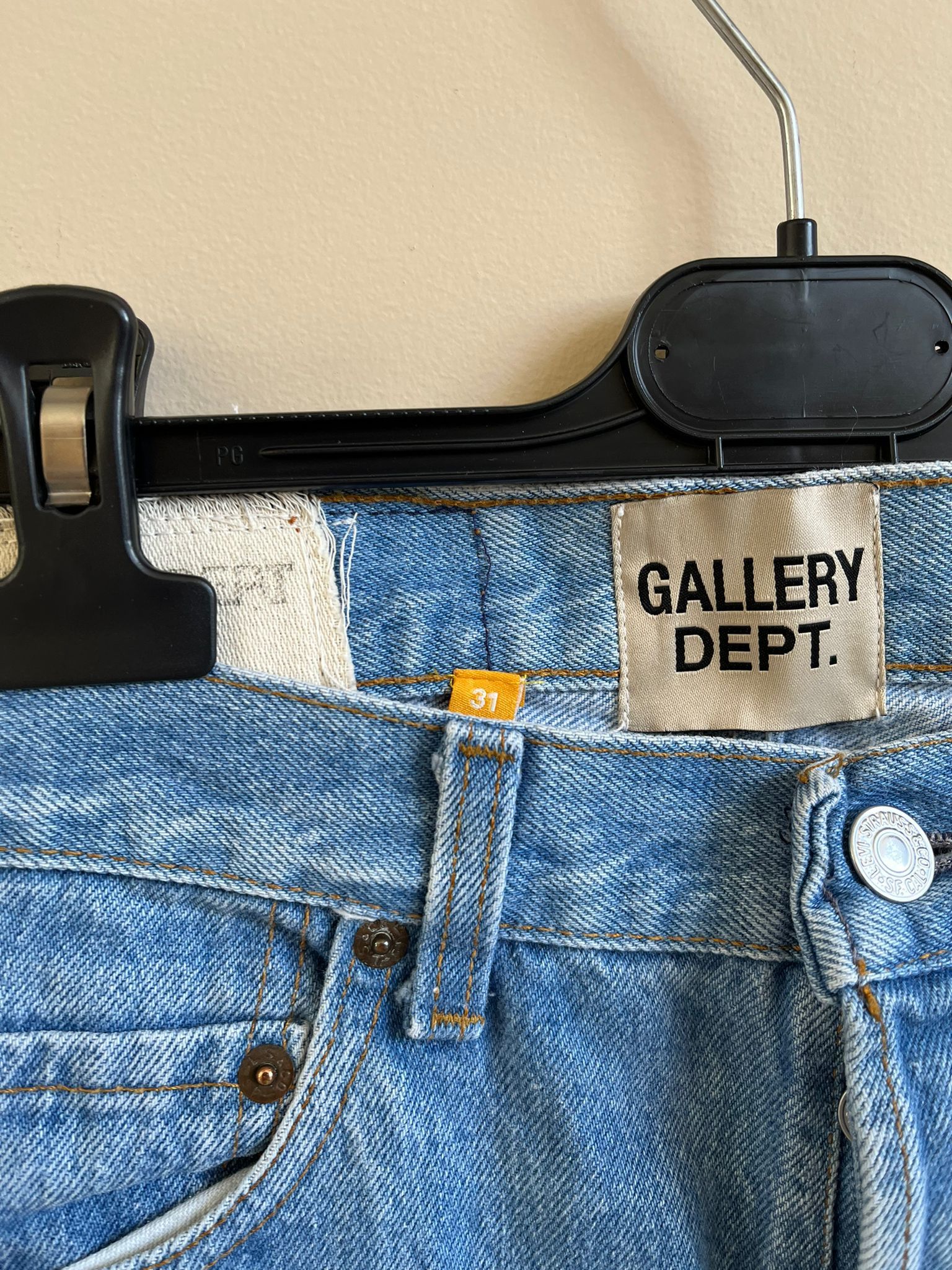 Gallery Dept. o1rshd Denim Jeans in Blue Size US 31 - 9 Thumbnail