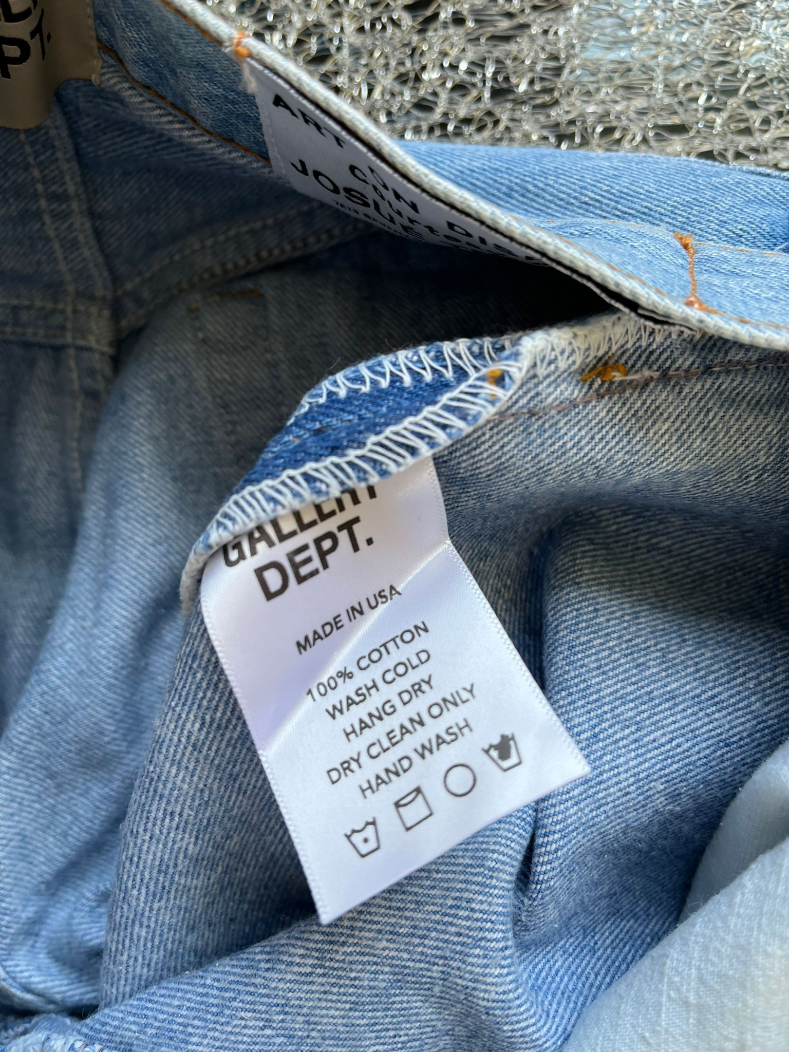 Gallery Dept. o1rshd Denim Jeans in Blue Size US 31 - 13 Thumbnail