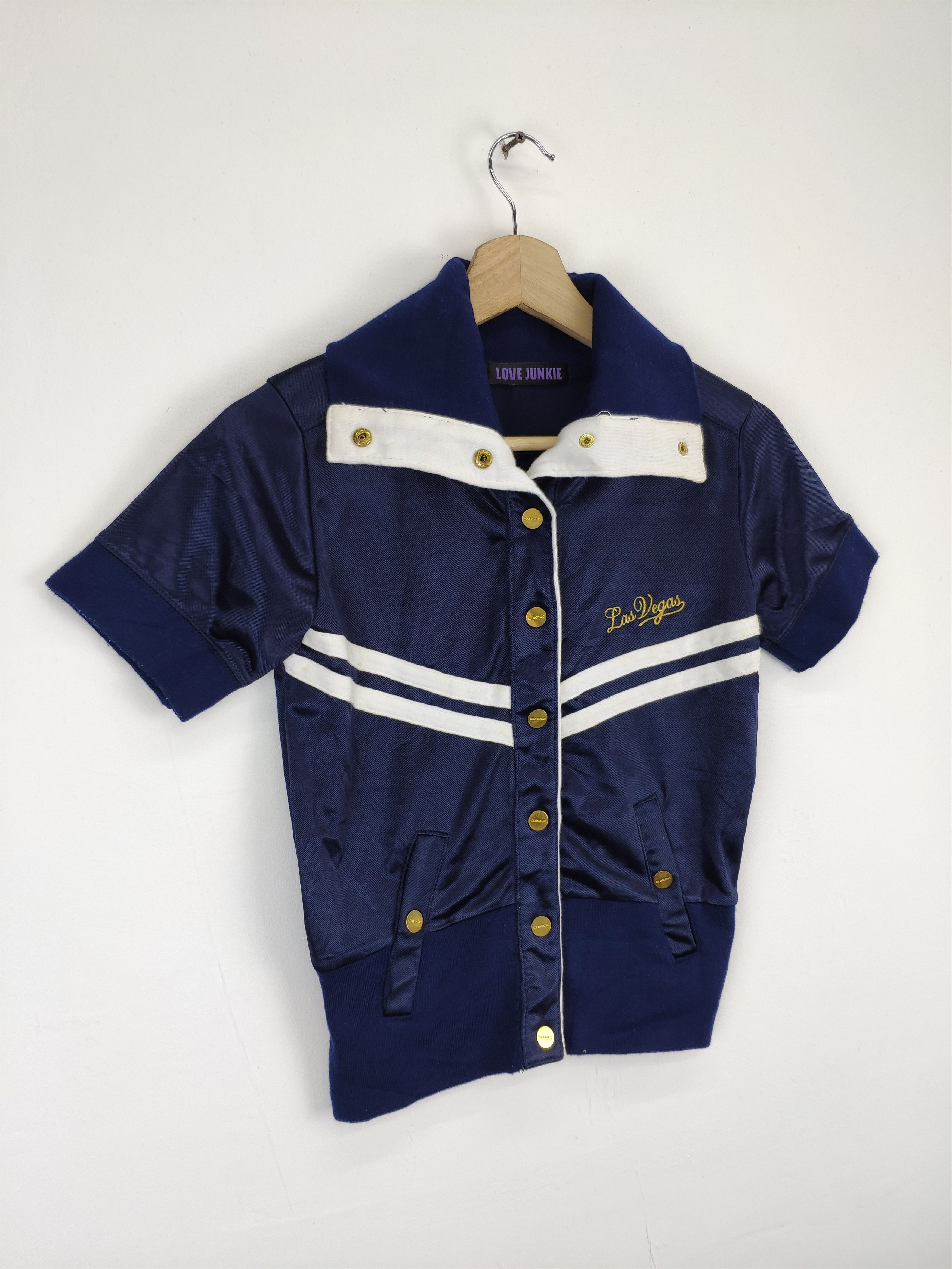 Japanese Brand × Vintage Vintage Snap Button Las Vegas Love Junkie Size XXS / US 00 / IT 34 - 6 Thumbnail