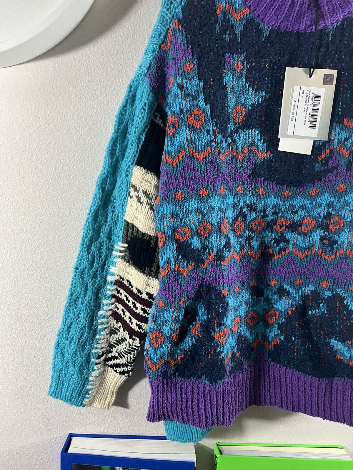 Andersson Bell Anderson Bell Jacquard Crewneck Sweater Size US S / EU 44-46 / 1 - 3 Thumbnail