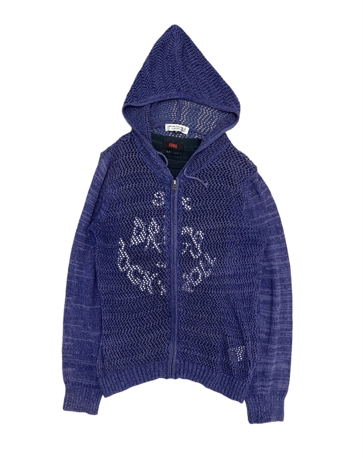Japanese Brand ATSURO TAYAMA Japan Limited edition open knit mesh hoodie Size US S / EU 44-46 / 1 - 1 Thumbnail