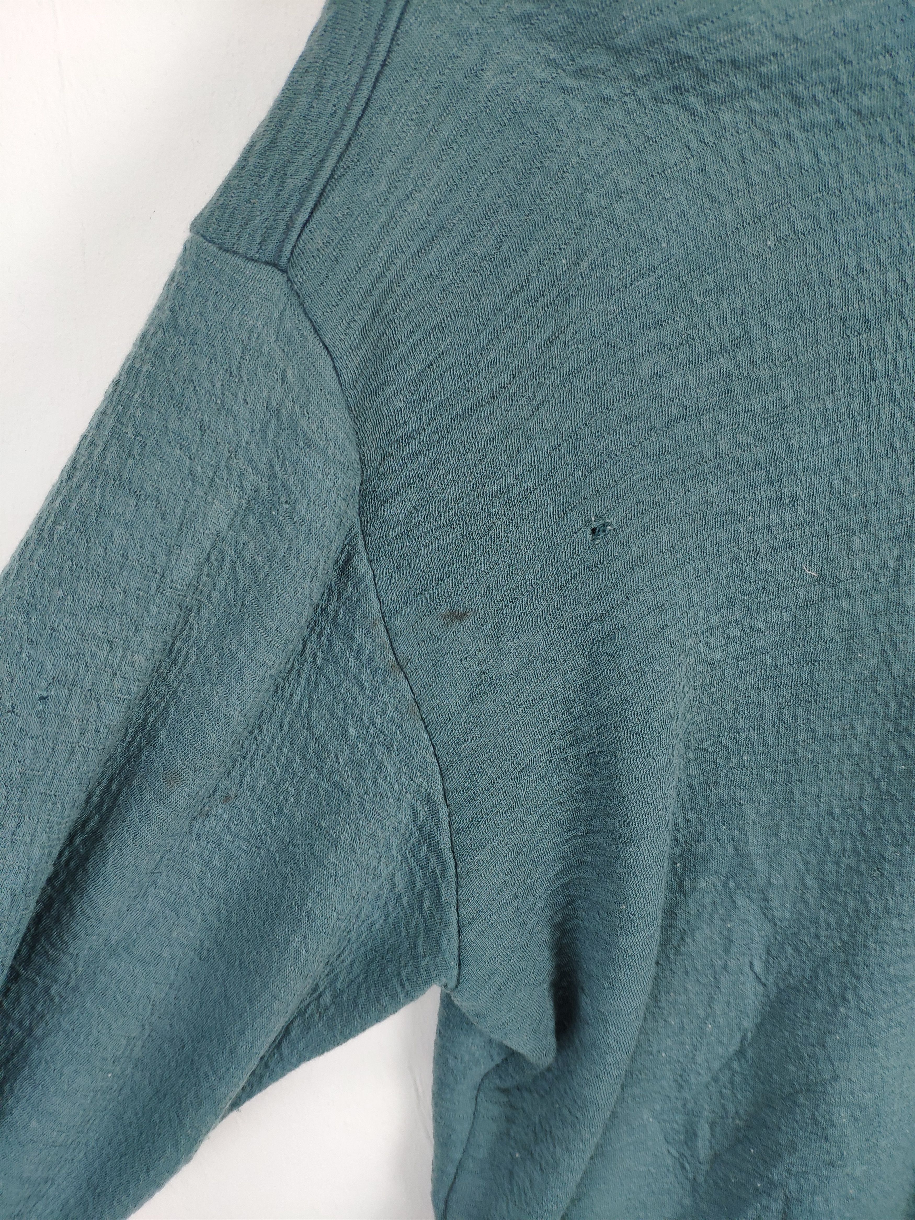 Japanese Brand × Vintage Offer 💥 Vintage Polo Shirt Long Sleeve Unbranded Size US M / EU 48-50 / 2 - 6 Thumbnail