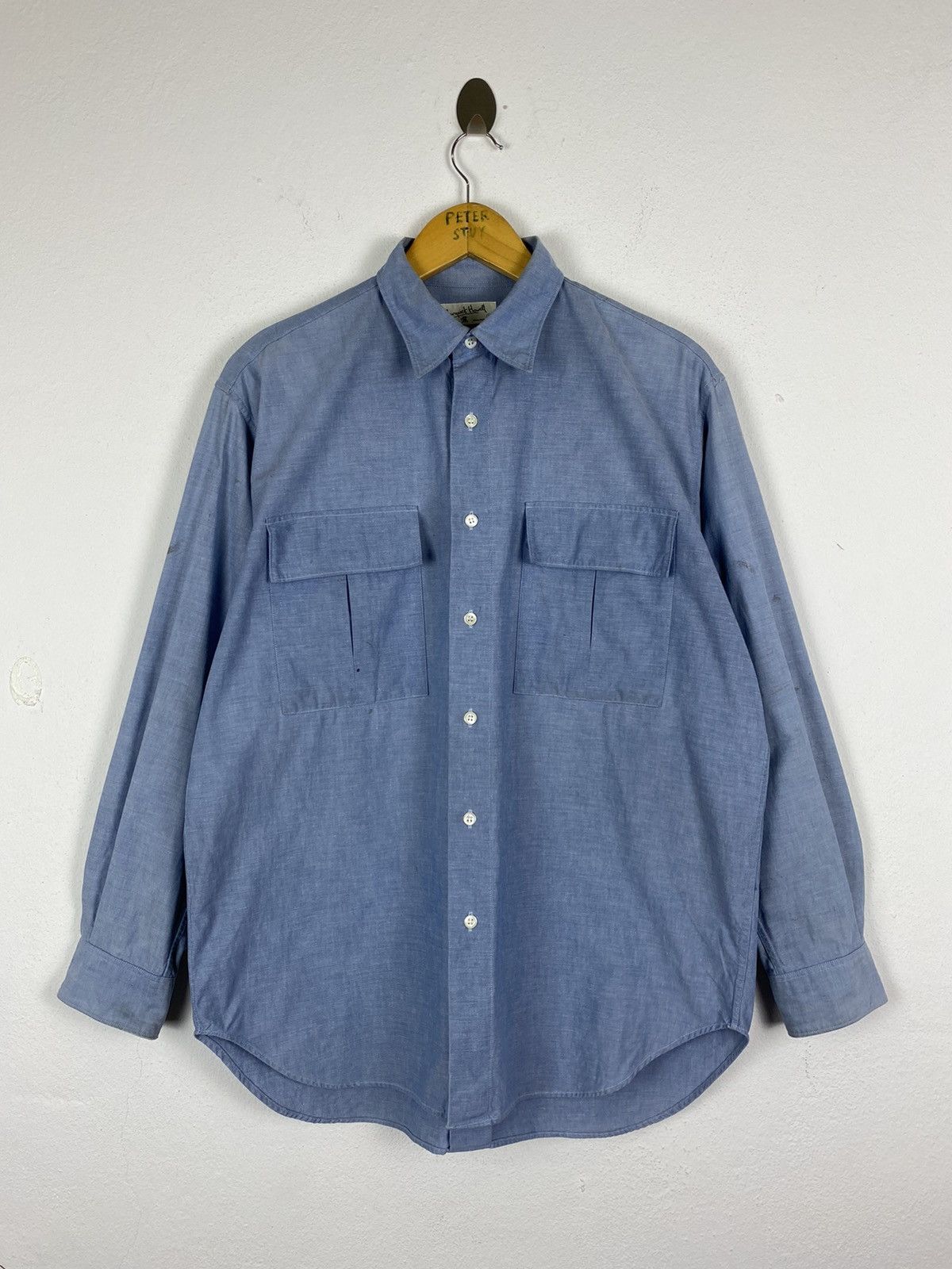 Margaret Howell 🔥SALE🔥Margaret Howell Shirt Worker Jacket Style Size US S / EU 44-46 / 1 - 2 Thumbnail
