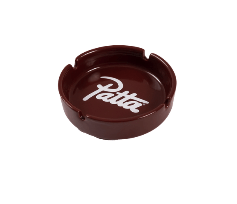 Patta Patta Script Logo Ashtray Burgundy Size ONE SIZE - 2 Thumbnail