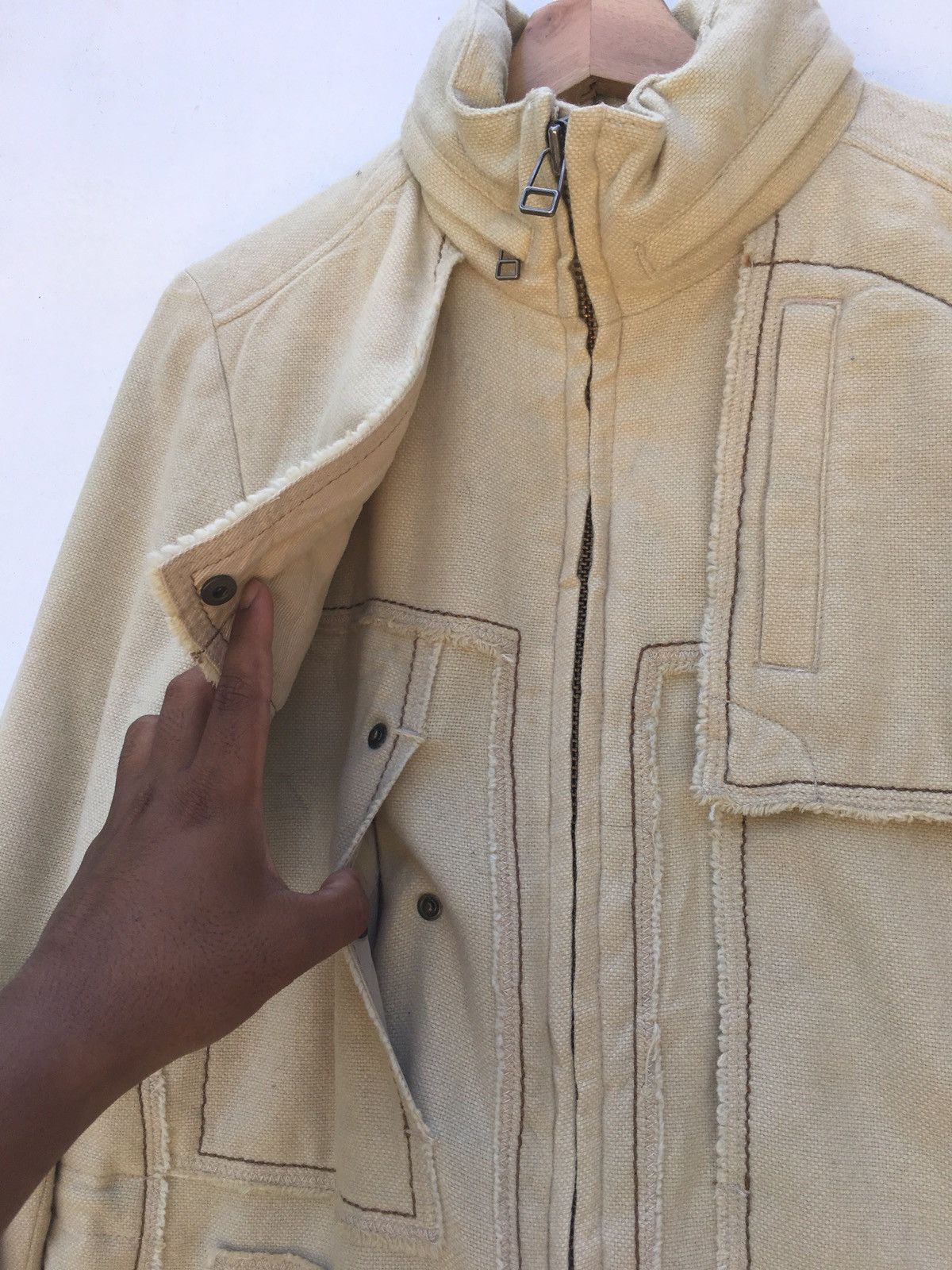 Marithe + Francois Girbaud Rare Marithe Francois Girbaud Heavy Coat/ Jacket Size US L / EU 52-54 / 3 - 7 Thumbnail