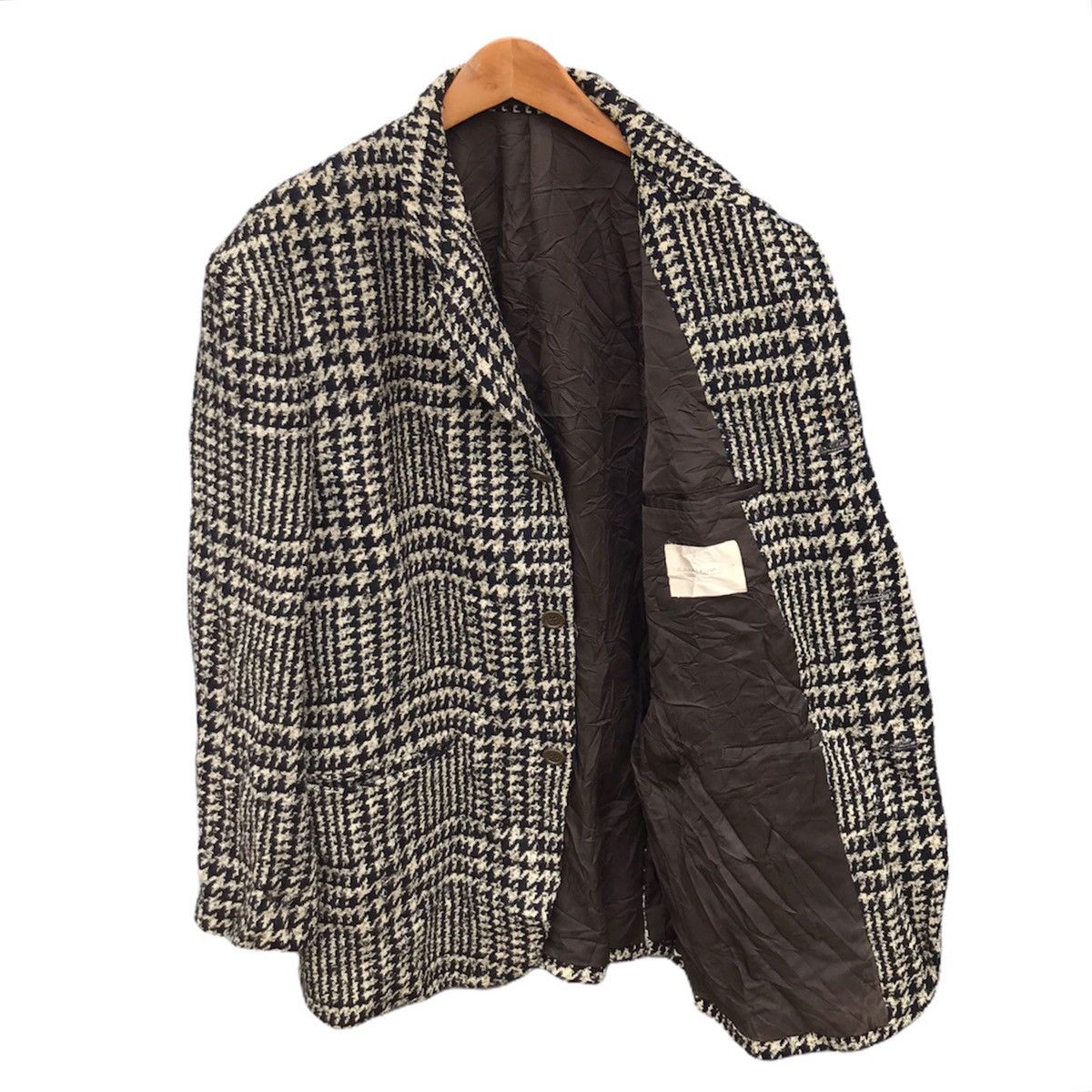 Isamu Katayama Backlash Isamu company tartan wool coat Size US L / EU 52-54 / 3 - 3 Thumbnail