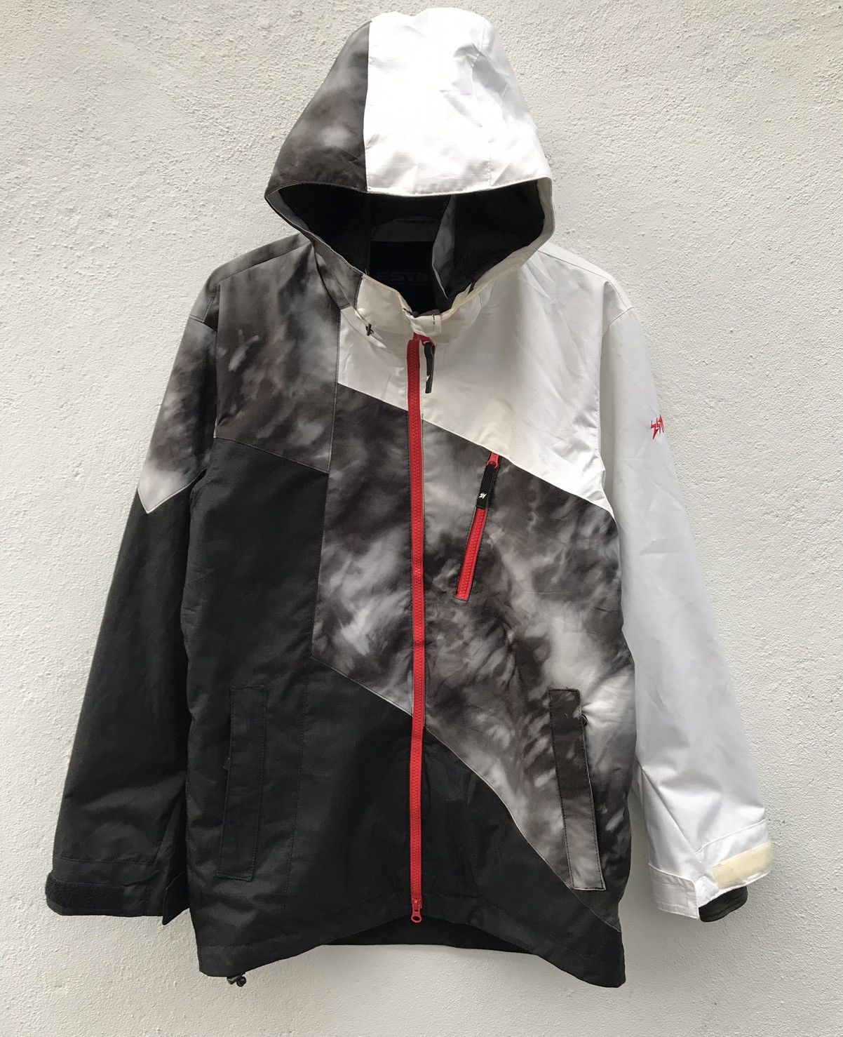 image of Estivo Hooded Ski Jackets in White, Men's (Size Small)