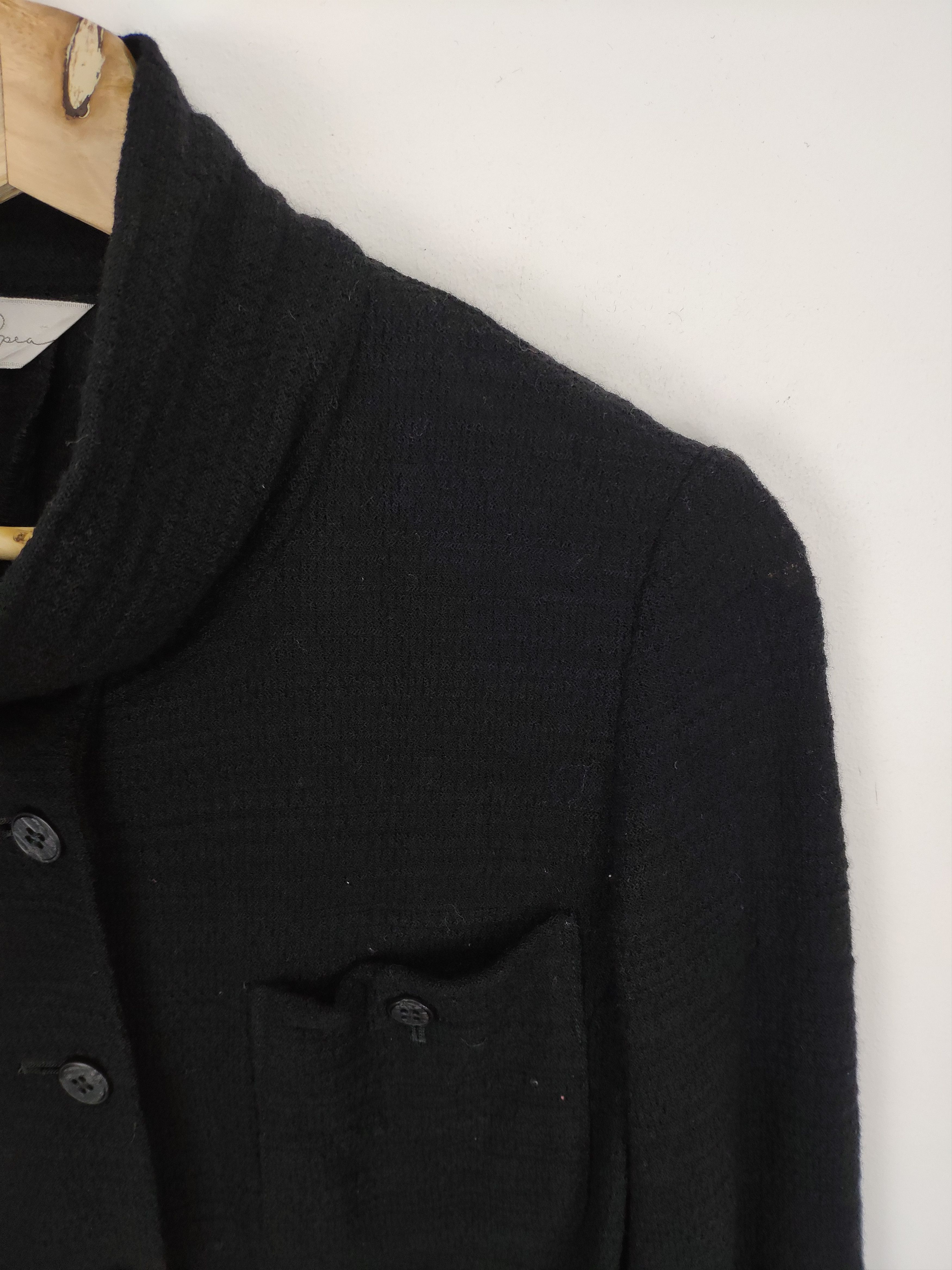 Japanese Brand × Vintage Vintage Wool Shirt Button Up Long Sleeve Issey Miyake Style Size S / US 4 / IT 40 - 6 Thumbnail