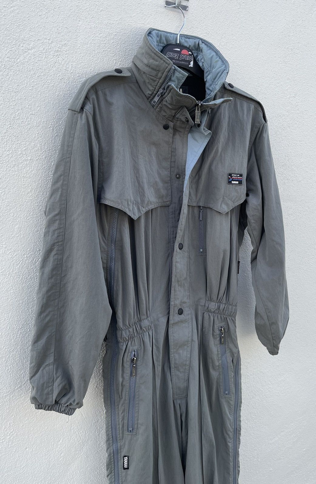 Vintage × Yamaha Vintage Yamaha Hooded Coverall Size US 28 / EU 44 - 3 Thumbnail