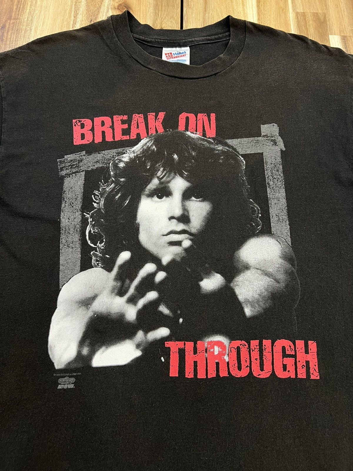 Band Tees Vintage 90’s The Doors Jim Morrison Band Tee Shirts Size US XL / EU 56 / 4 - 3 Thumbnail