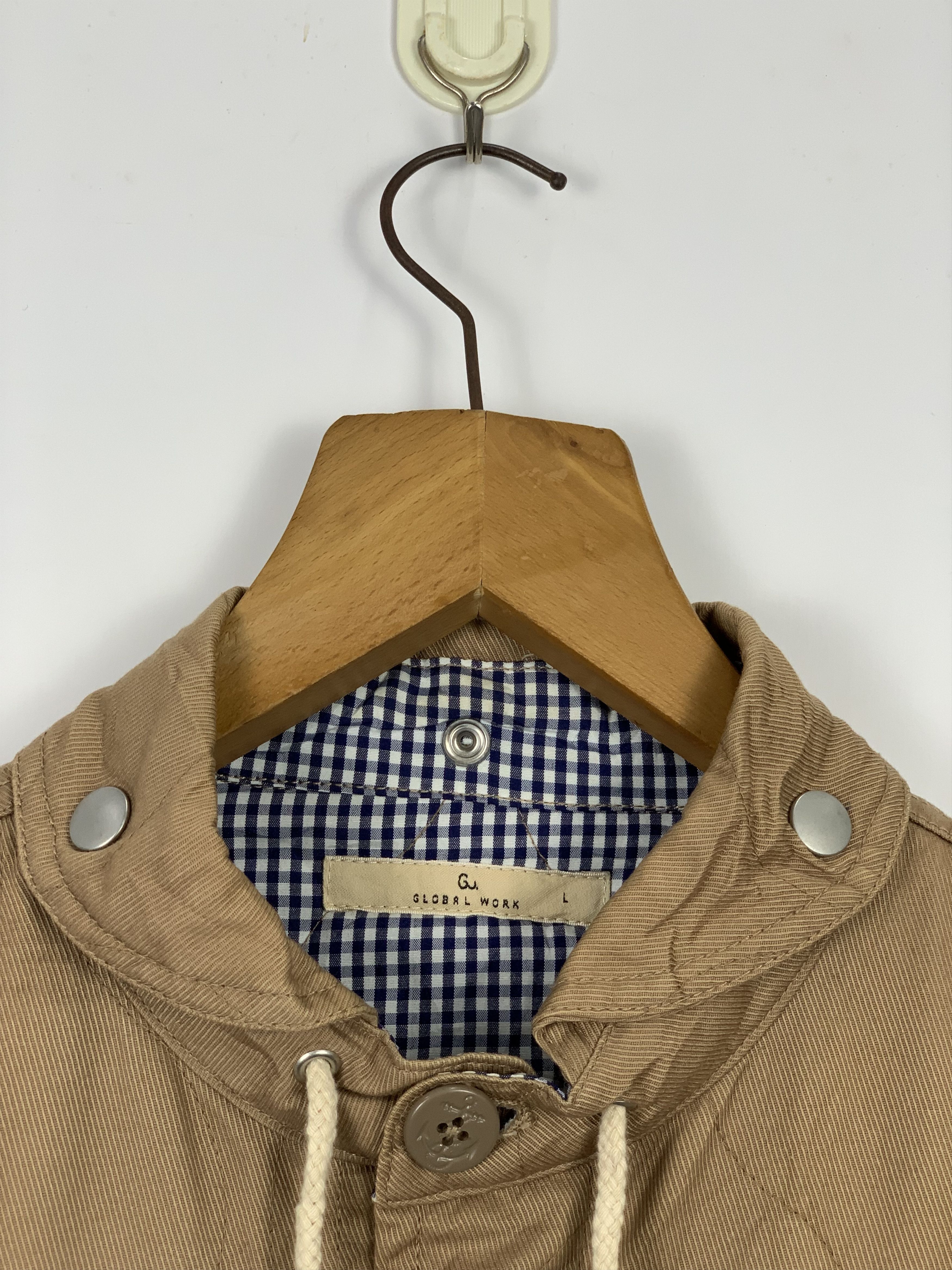Global Work Vintage Global Work Quilted Multi Pocket Jackets J0547 Size US M / EU 48-50 / 2 - 5 Thumbnail