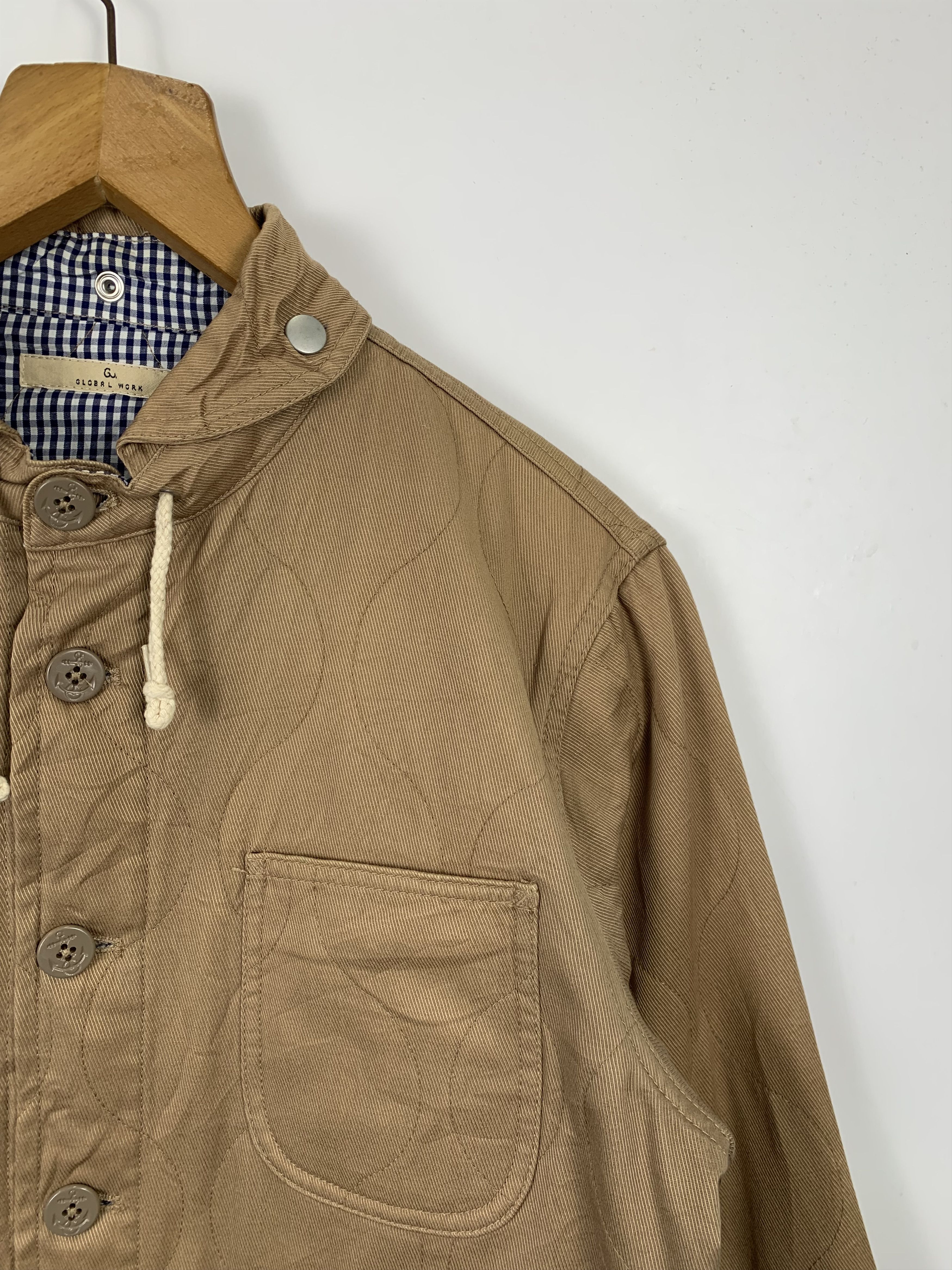 Global Work Vintage Global Work Quilted Multi Pocket Jackets J0547 Size US M / EU 48-50 / 2 - 4 Thumbnail