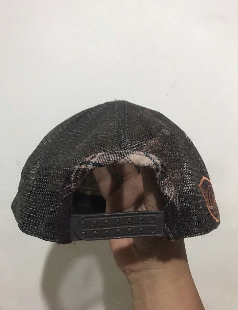 Billabong Y2K Billabong Spell Out Plaid Pattern Trucked Hat Size ONE SIZE - 6 Thumbnail
