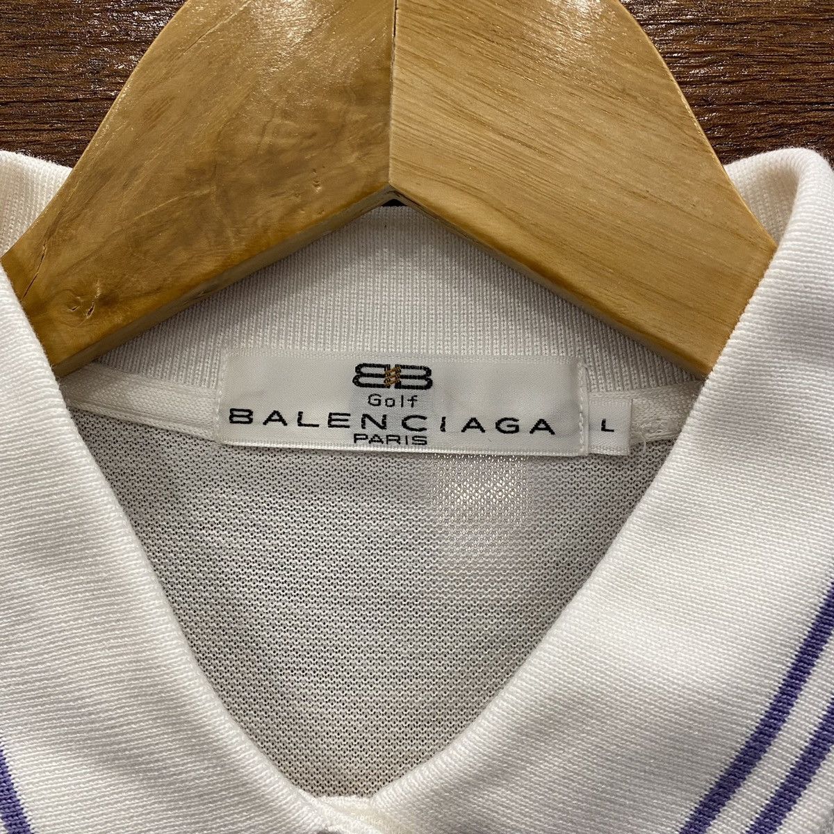 Balenciaga Balenciaga Golf Embroidered Polo Shirt Size US S / EU 44-46 / 1 - 5 Thumbnail
