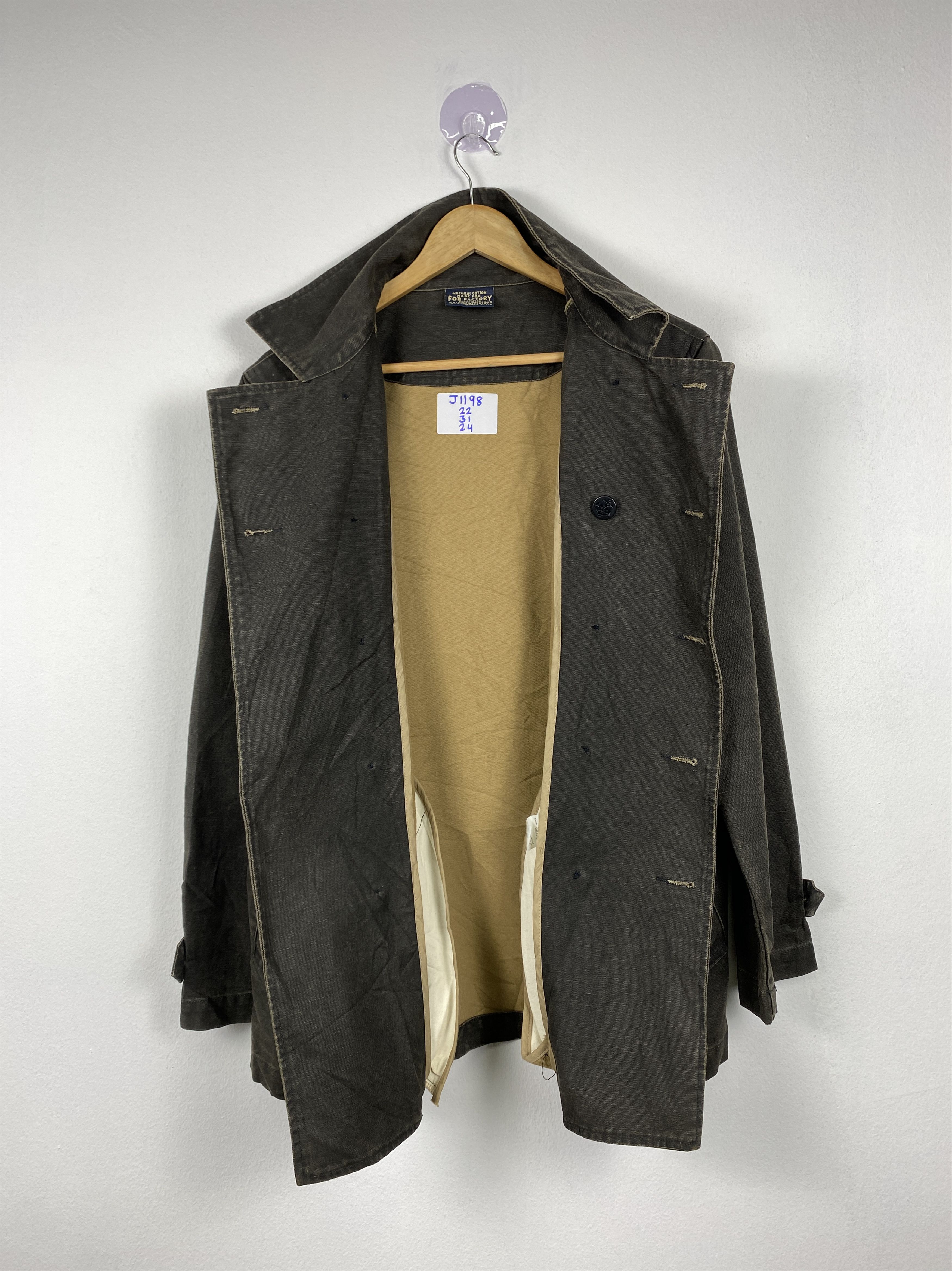 Japanese Brand Vintage Fob Factory Parkas Jacket J1198 Size US S / EU 44-46 / 1 - 8 Thumbnail