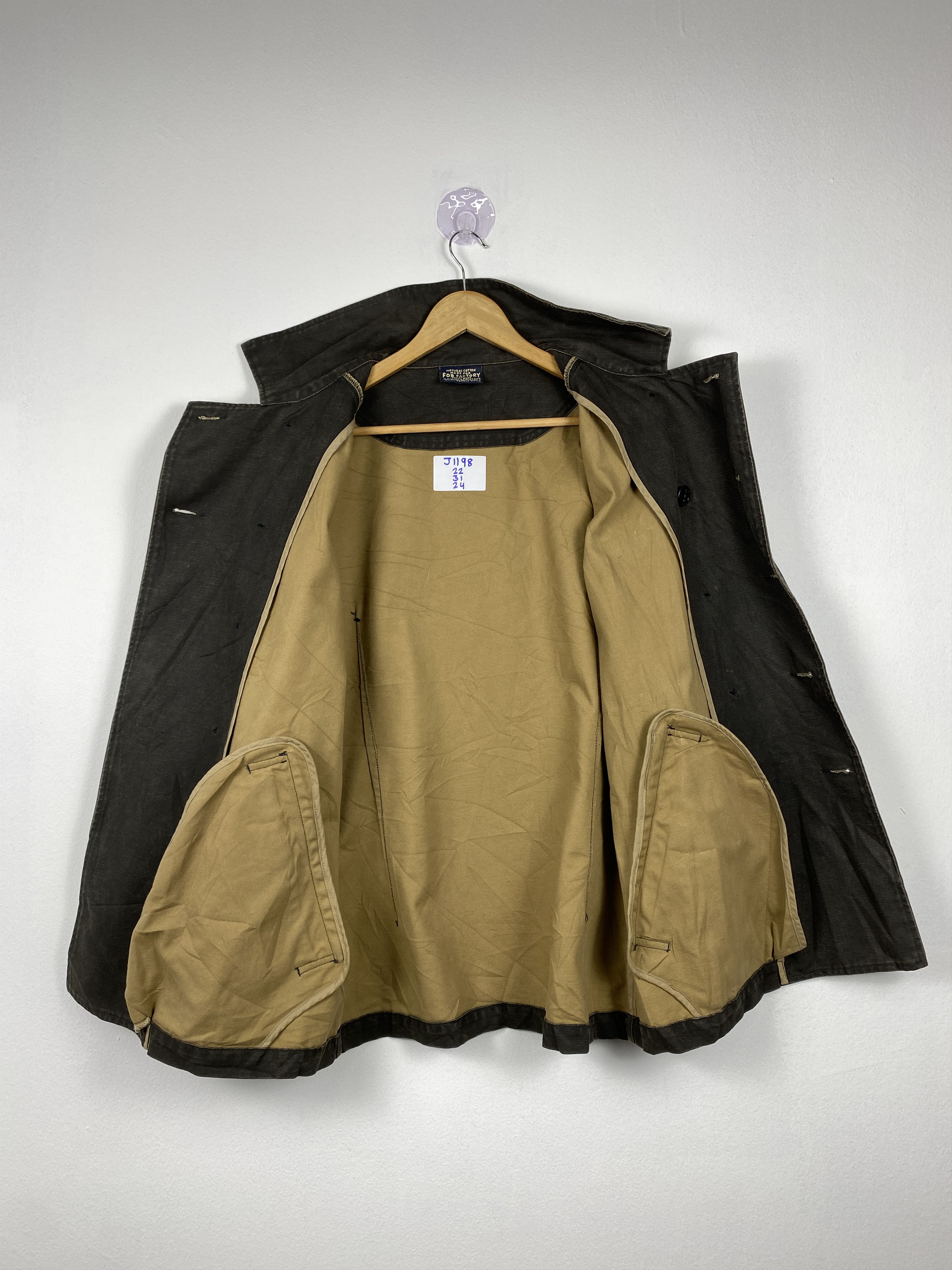 Japanese Brand Vintage Fob Factory Parkas Jacket J1198 Size US S / EU 44-46 / 1 - 9 Thumbnail
