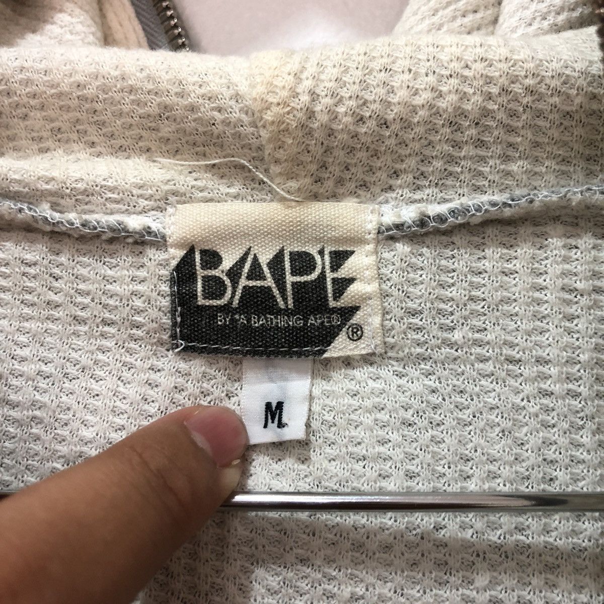 Bape × Nigo Thermal Full Zip Hoodie Size US M / EU 48-50 / 2 - 8 Thumbnail