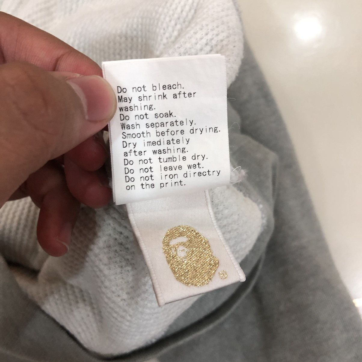 Bape × Nigo Thermal Full Zip Hoodie Size US M / EU 48-50 / 2 - 16 Thumbnail