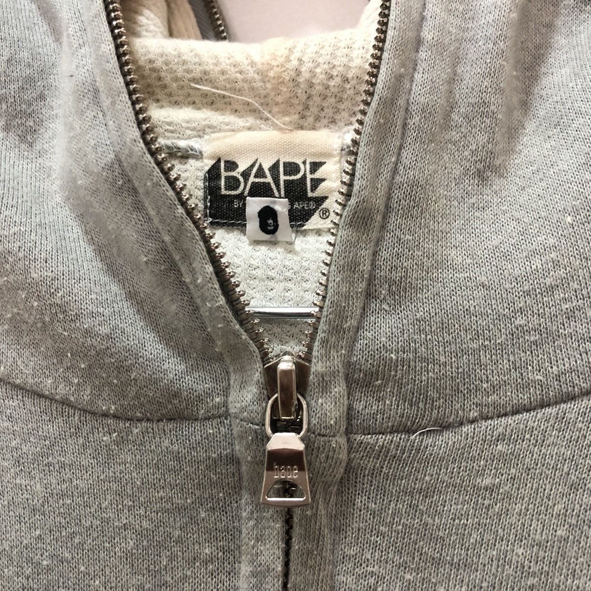 Bape × Nigo Thermal Full Zip Hoodie Size US M / EU 48-50 / 2 - 7 Thumbnail